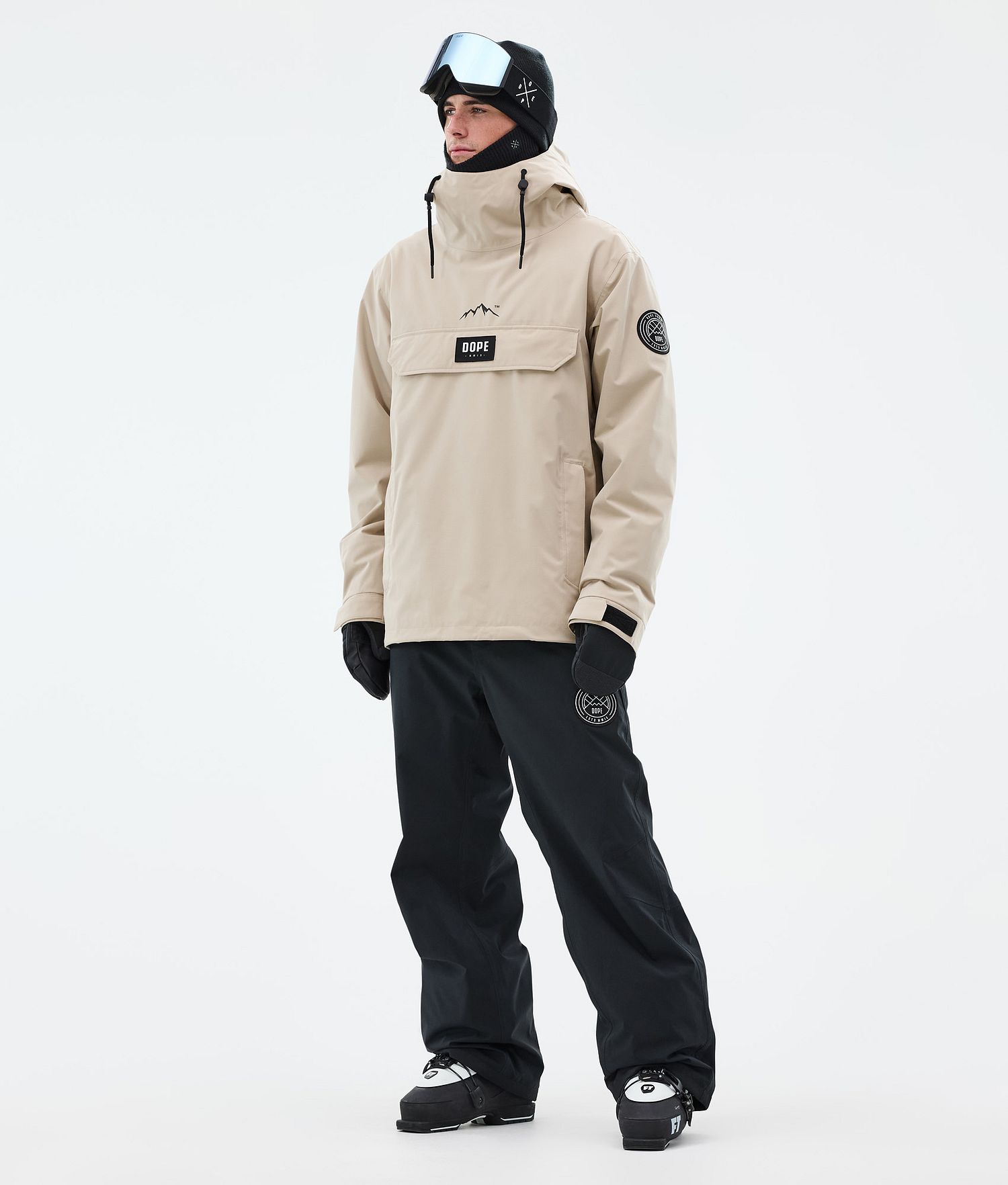 Ensemble de ski Dope Blizzard pour homme couleur sable/noir