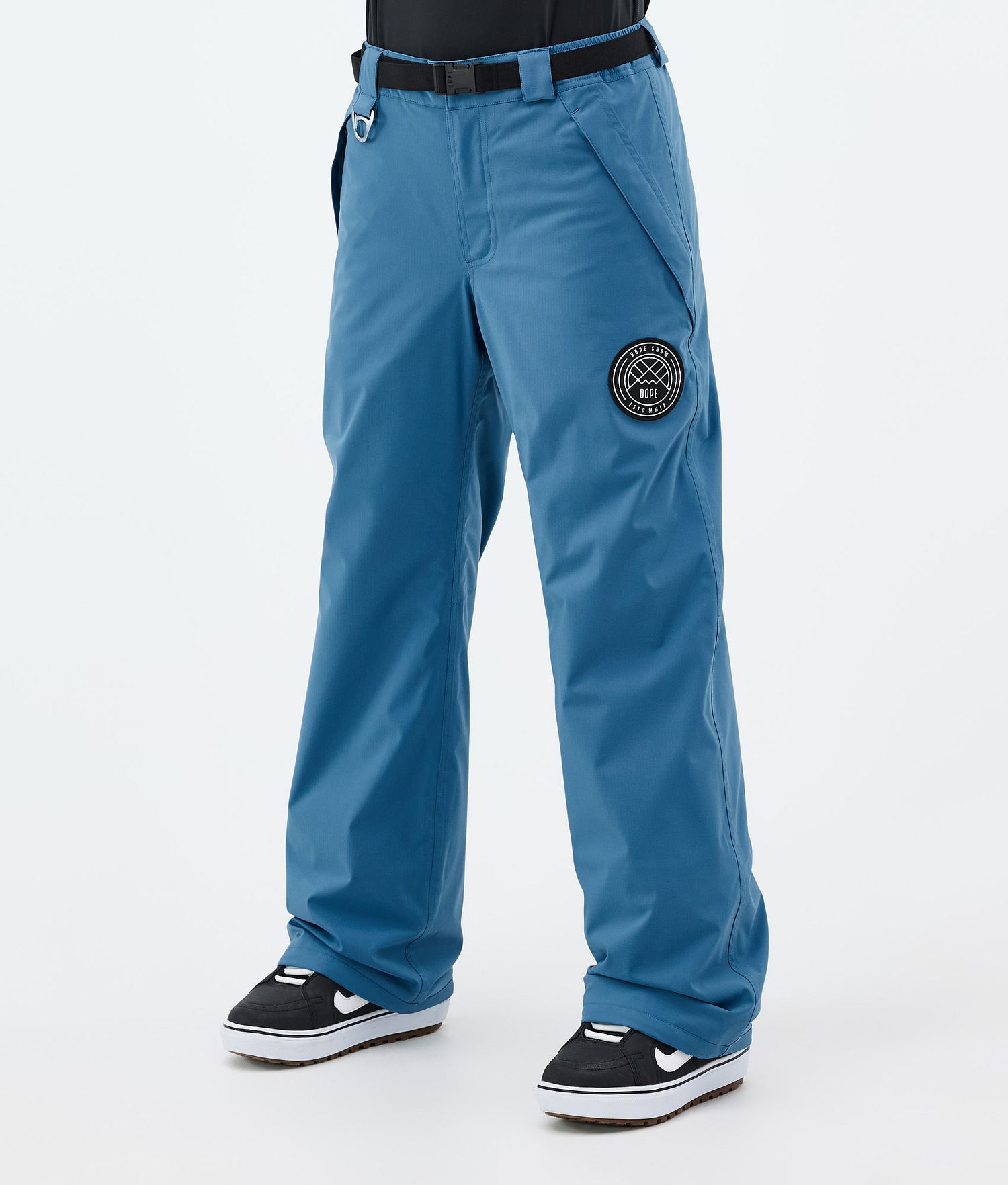 Pantalons de snowboard Dope Blizzard W Femme Bleu Steel