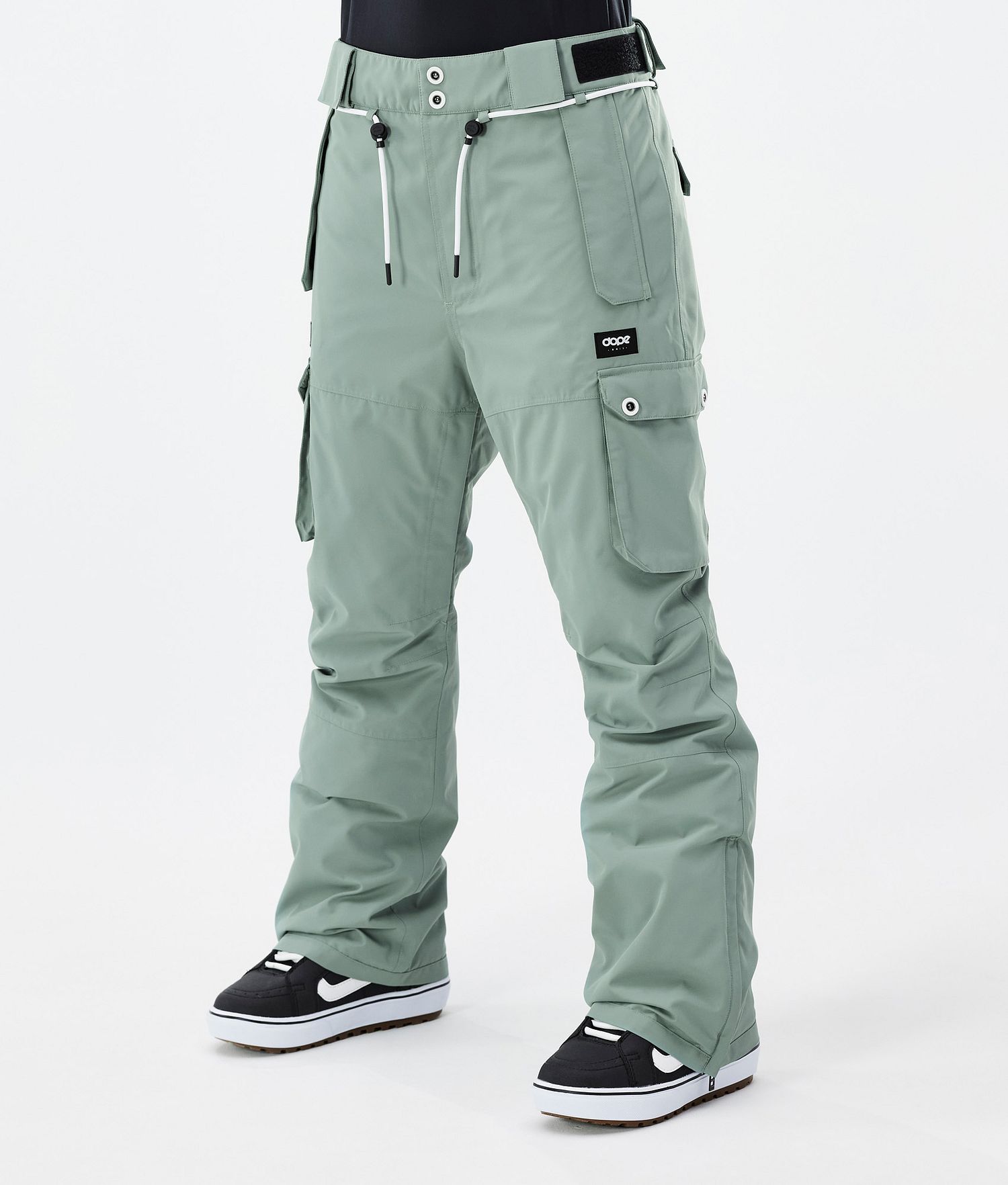Dope Iconic W Snowboard Pants Femme Faded Green
