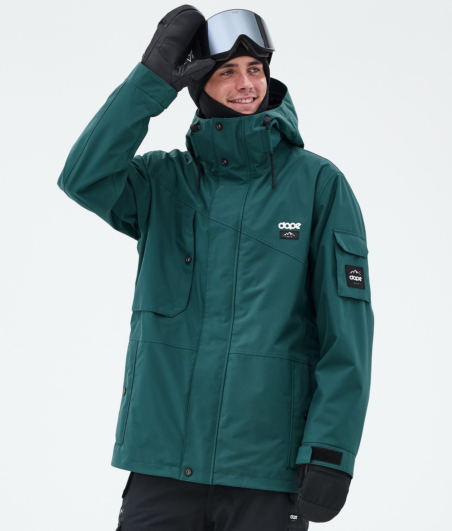 Dope Adept Ski Jacket Homme Vert Bouteille