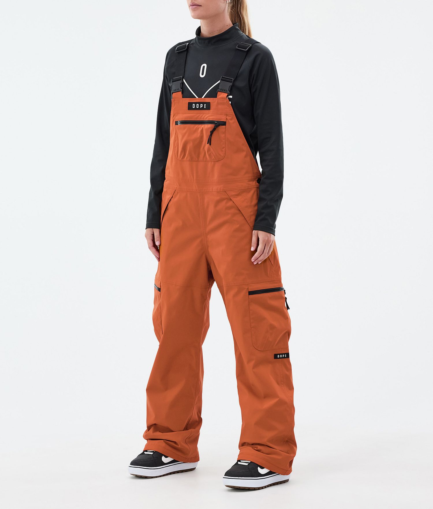 Pantalon de snowboard Dope Vertex W Burned Orange pour femme