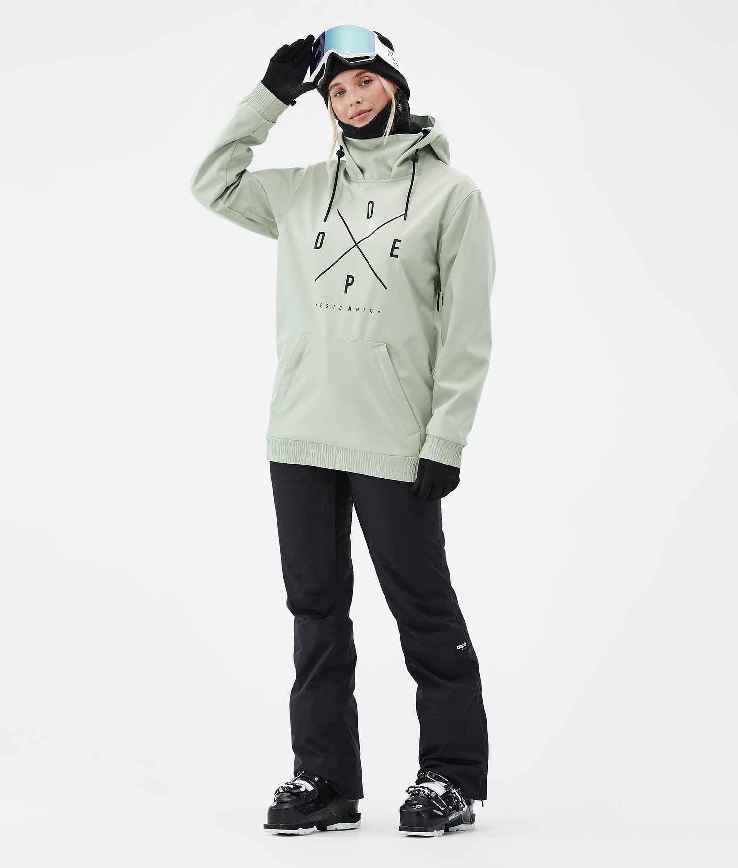 Dope Yeti W Ski Jacket Femme 2X-Up Vert Doux