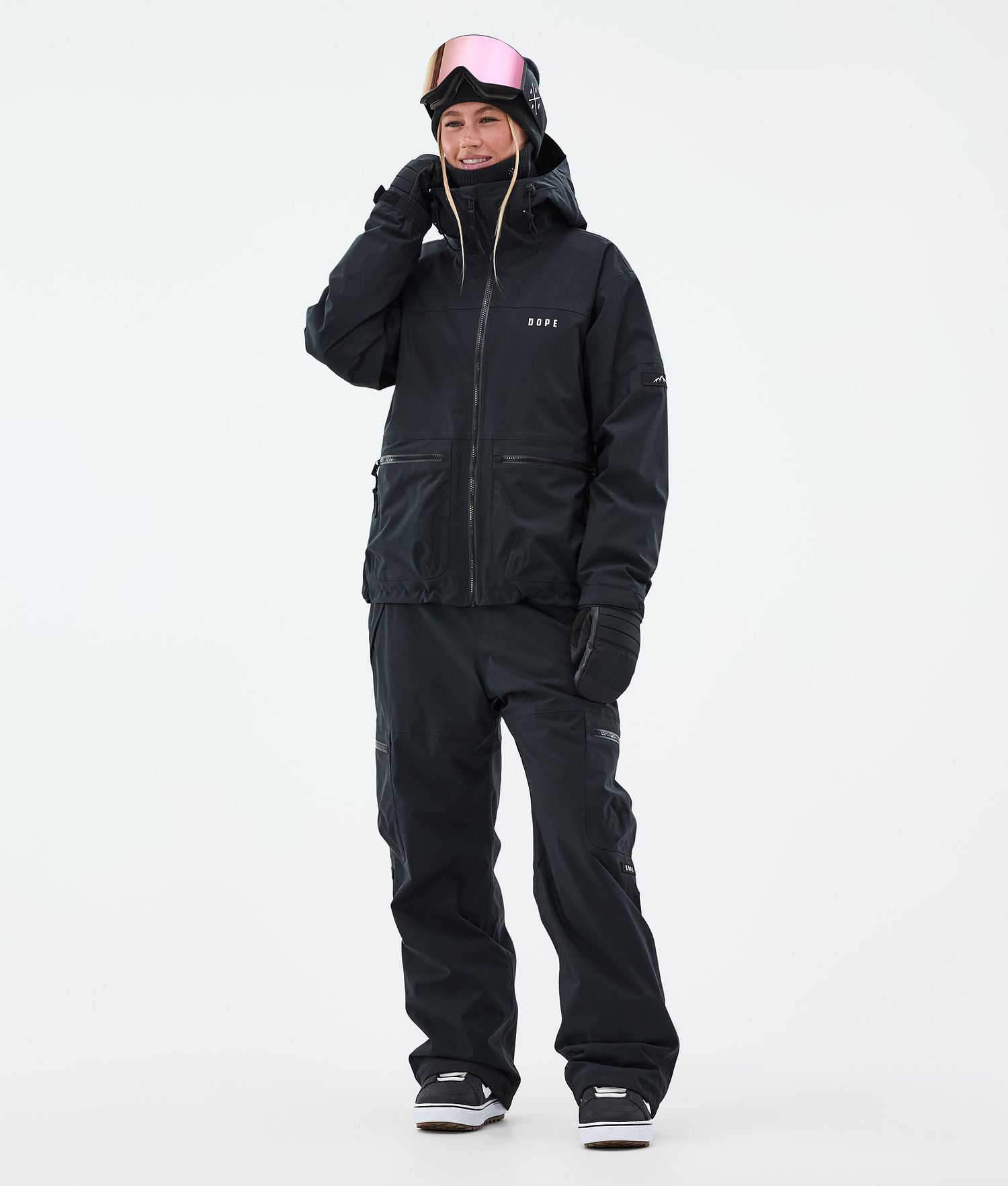 Dope Vertex W Snowboard Jacket Femme Noir