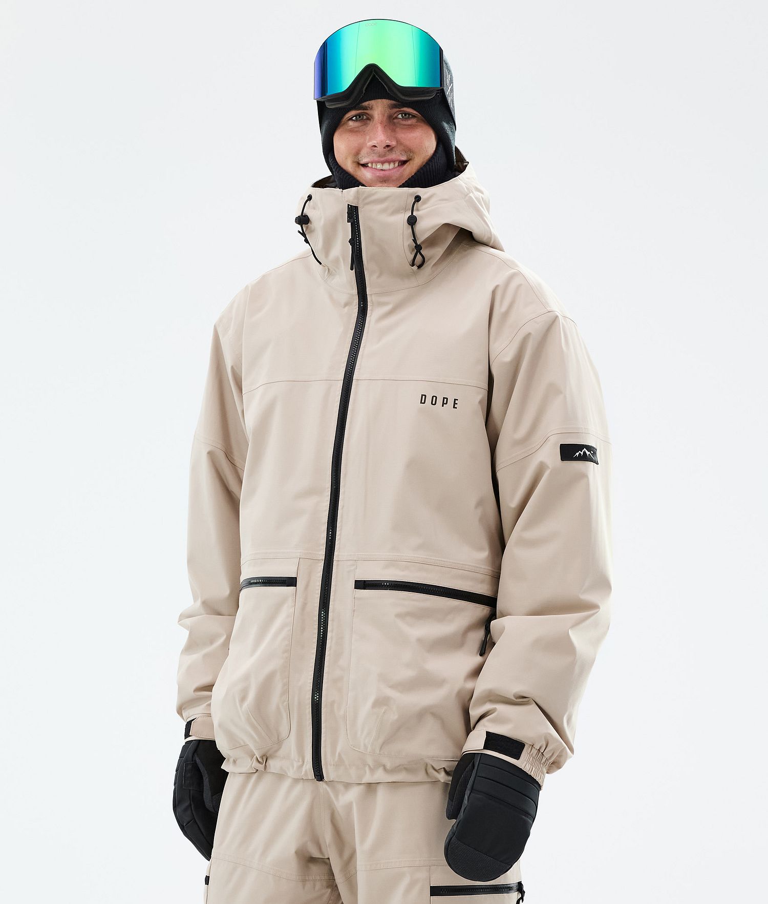 Dope Vertex Veste de Snowboard Homme Sable