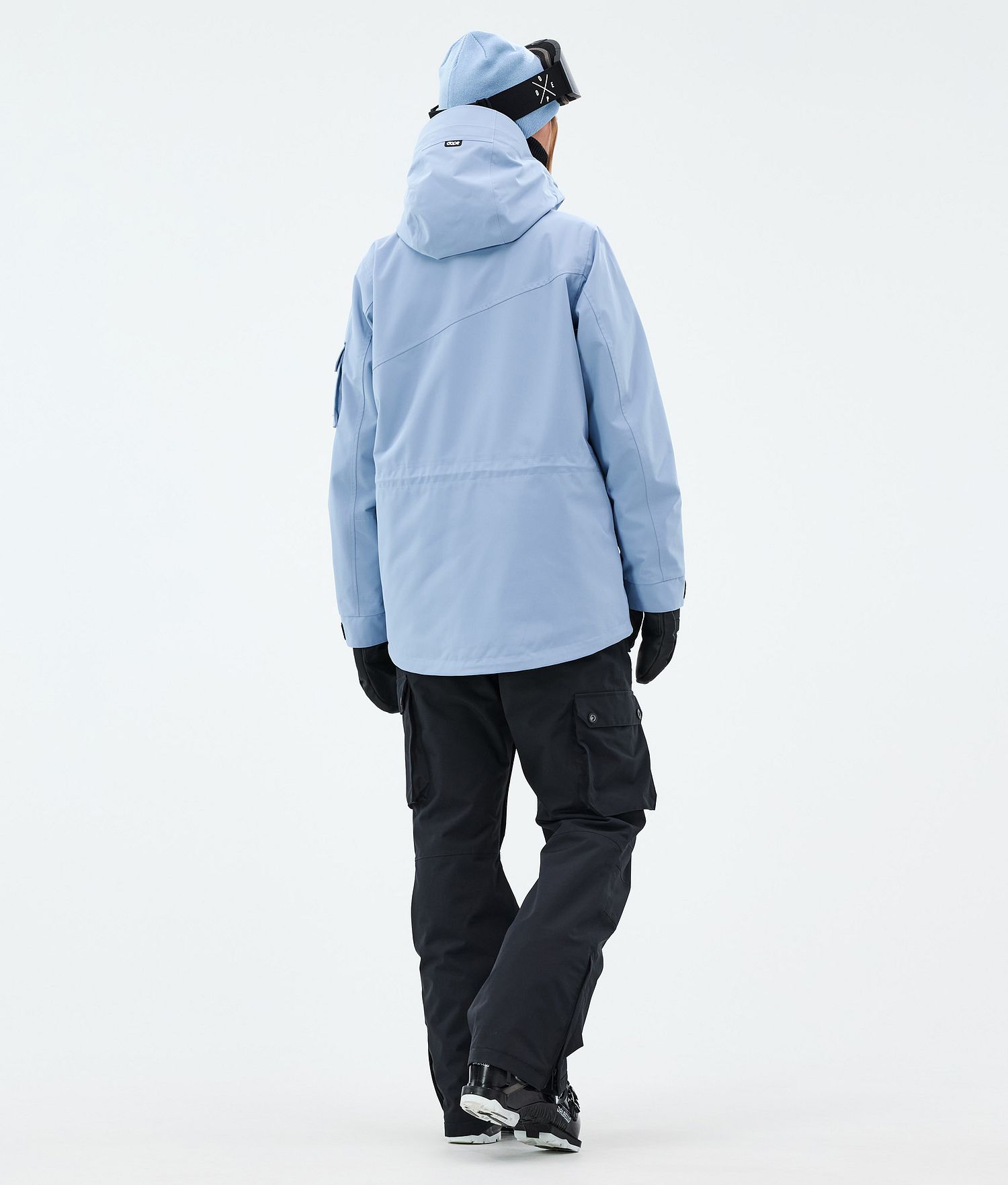 Dope Adept W Ski Jacket Femme Bleu Clair