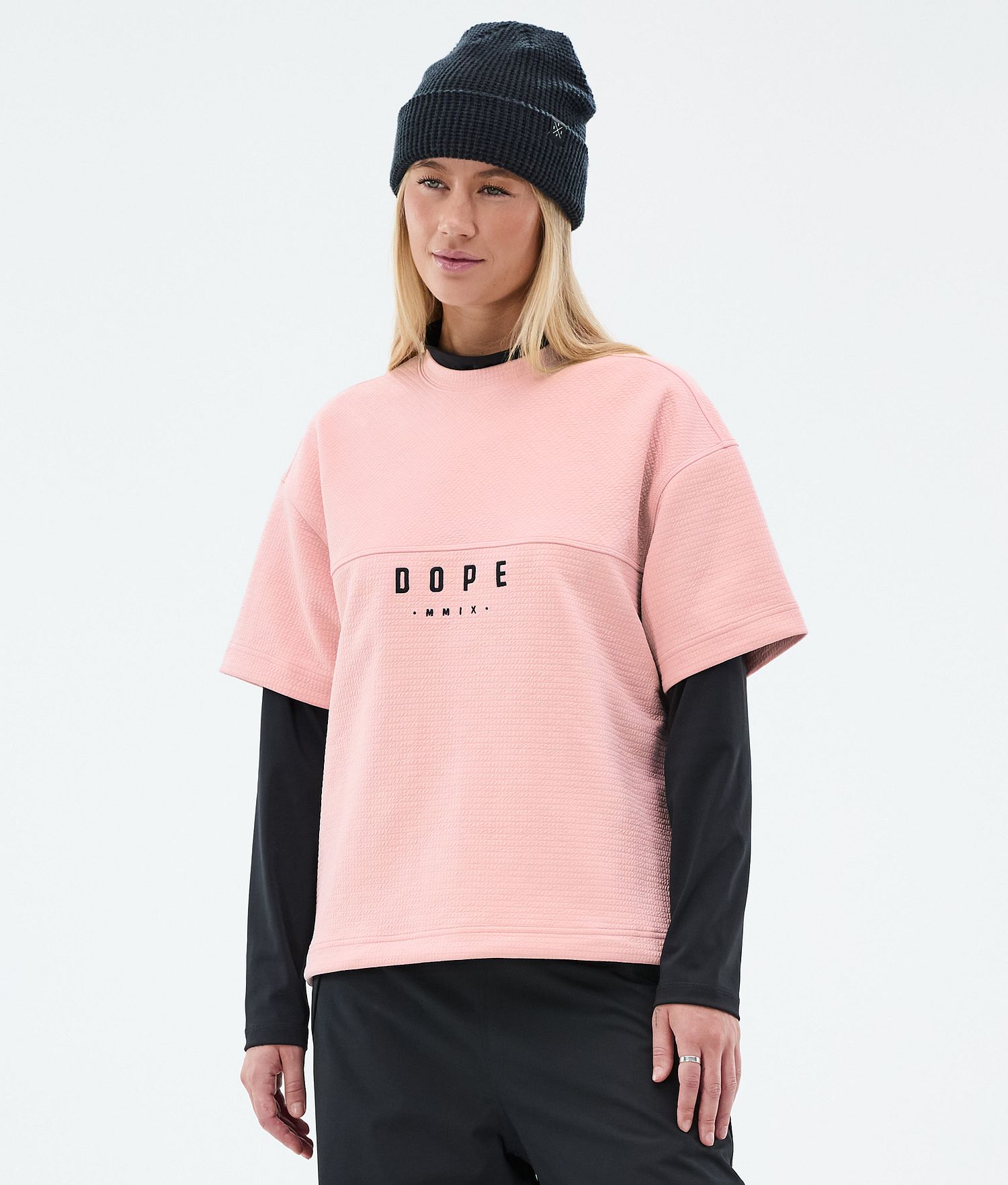 T-shirt intermédiaire Dope Forge W femme Rose pêche doux