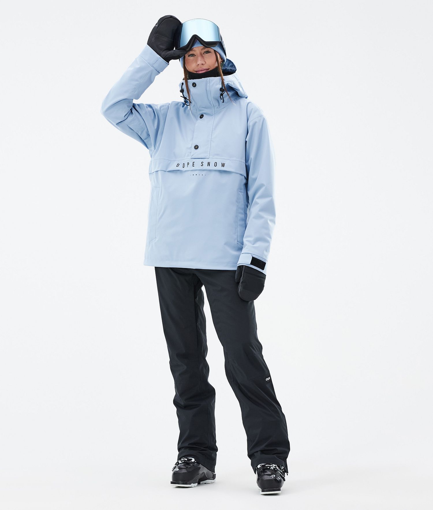 Combinaison de ski Legacy W pour femme bleu clair/noir
