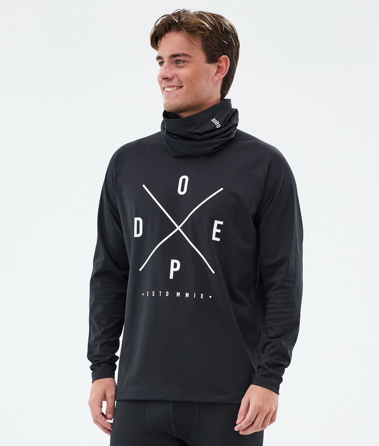 Dope Snuggle Base Layer Top Homme 2X-Up Noir