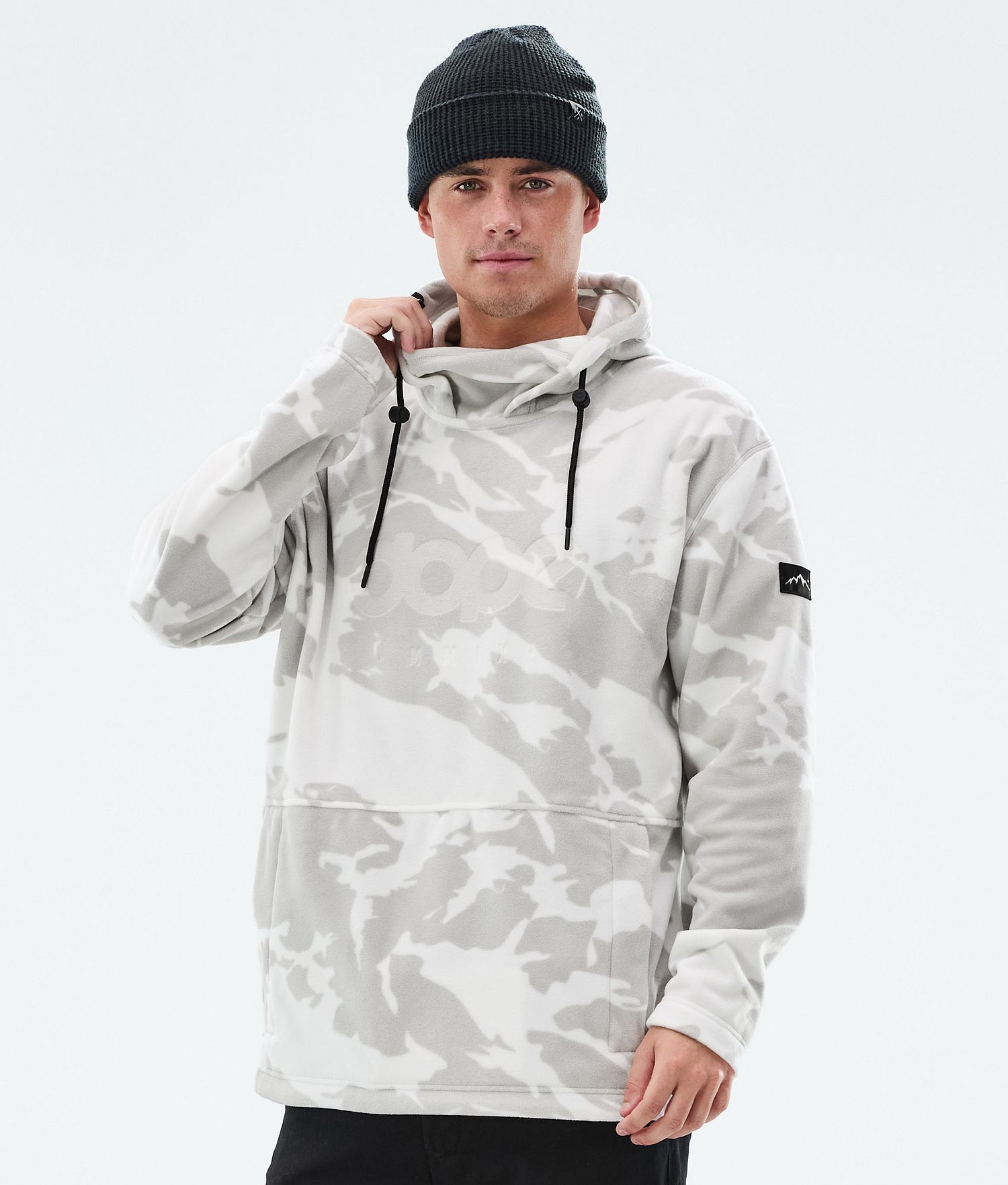Dope Cozy II Fleece Hoodie Homme Gris Camo