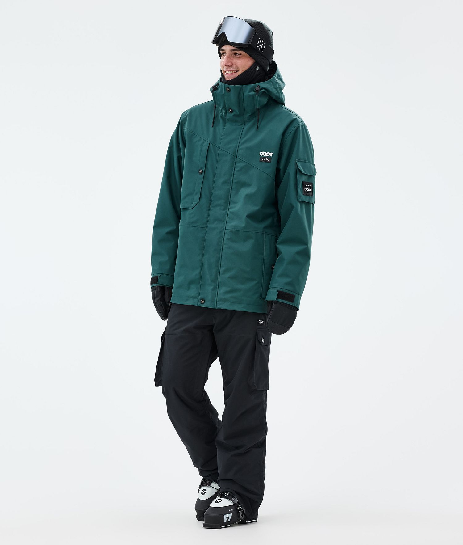 Dope Adept Ski Jacket Homme Vert Bouteille