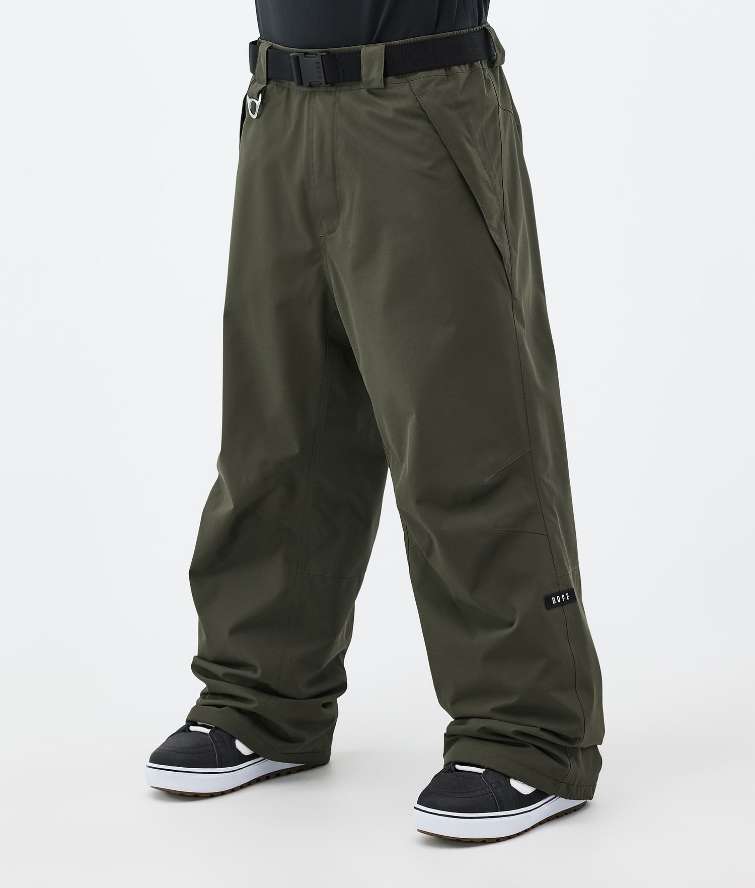 Pantalons de snowboard Dope Big pour homme olive