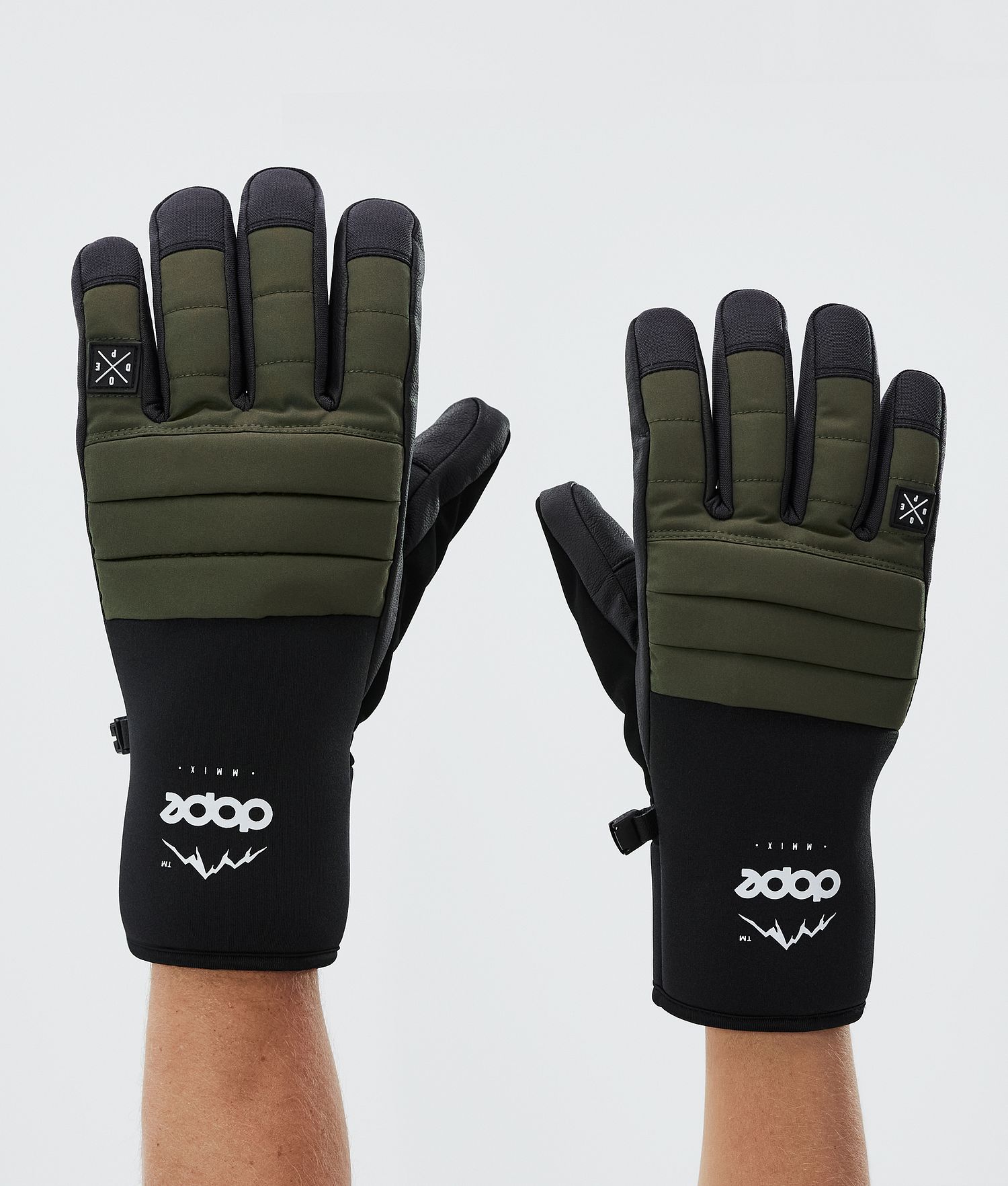 Gants de ski Dope Ace 22 Olive Green