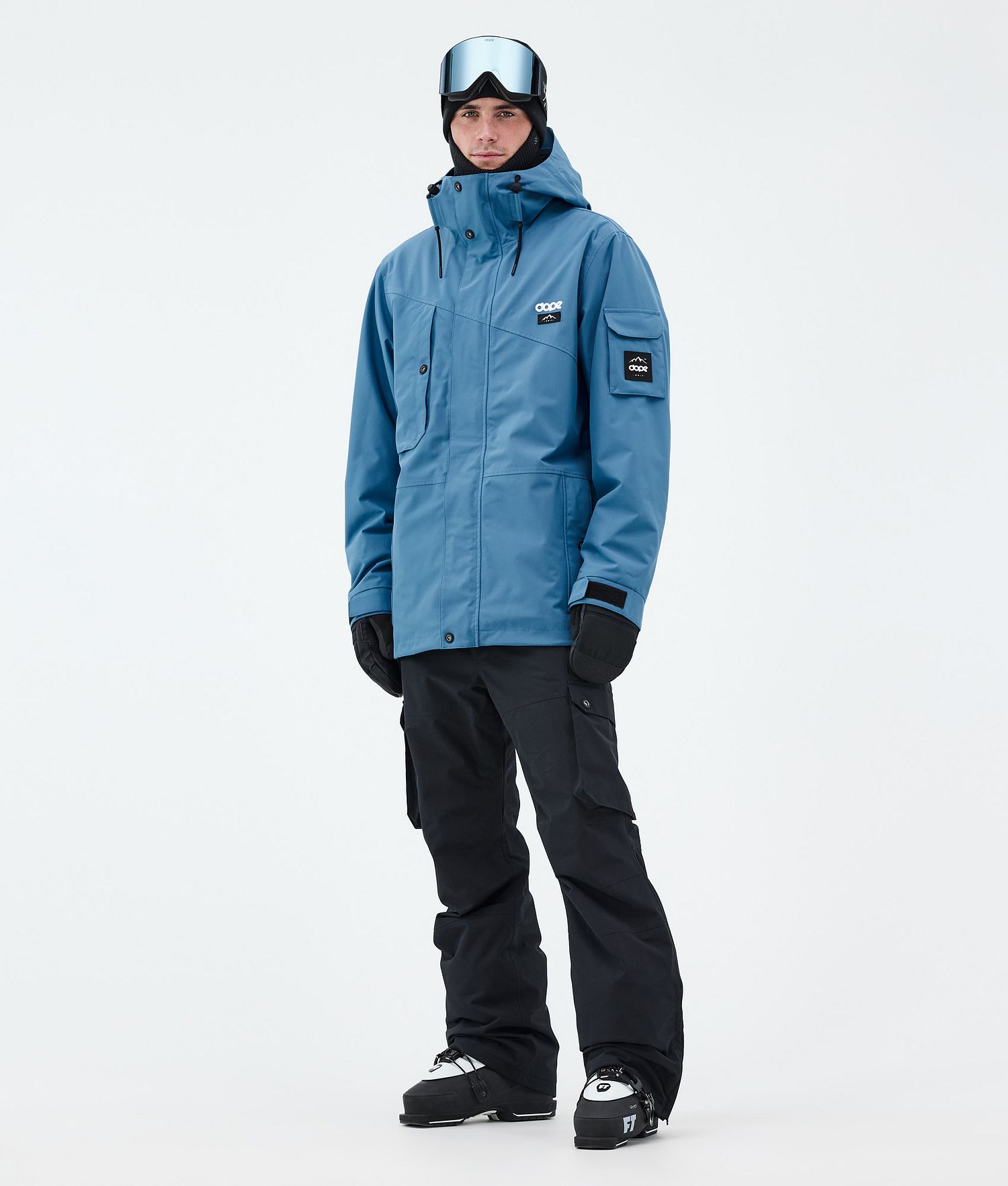 Dope Adept Ski Jacket Homme Bleu Steel