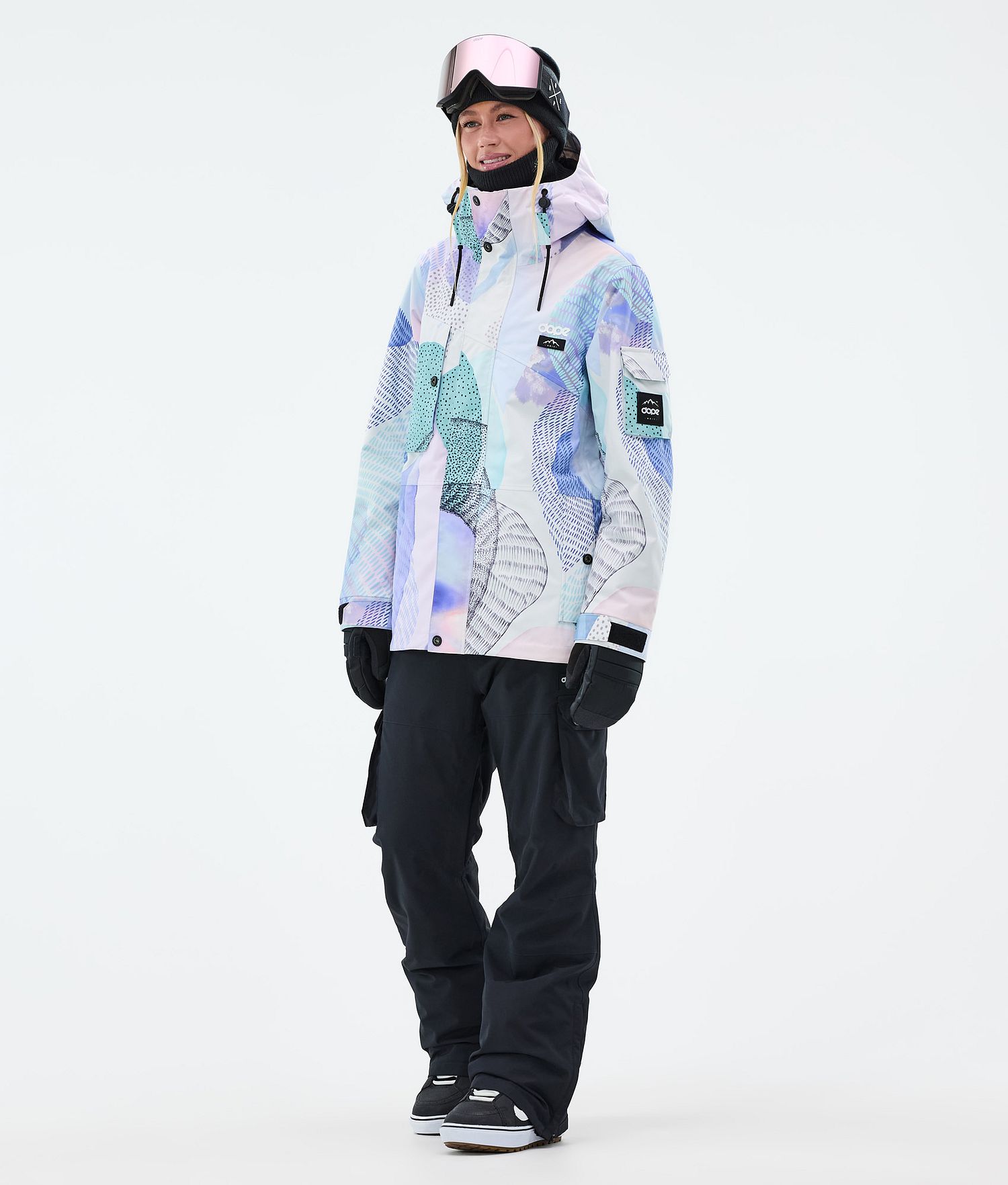 Dope Adept W Snowboard Jacket Femme Mist