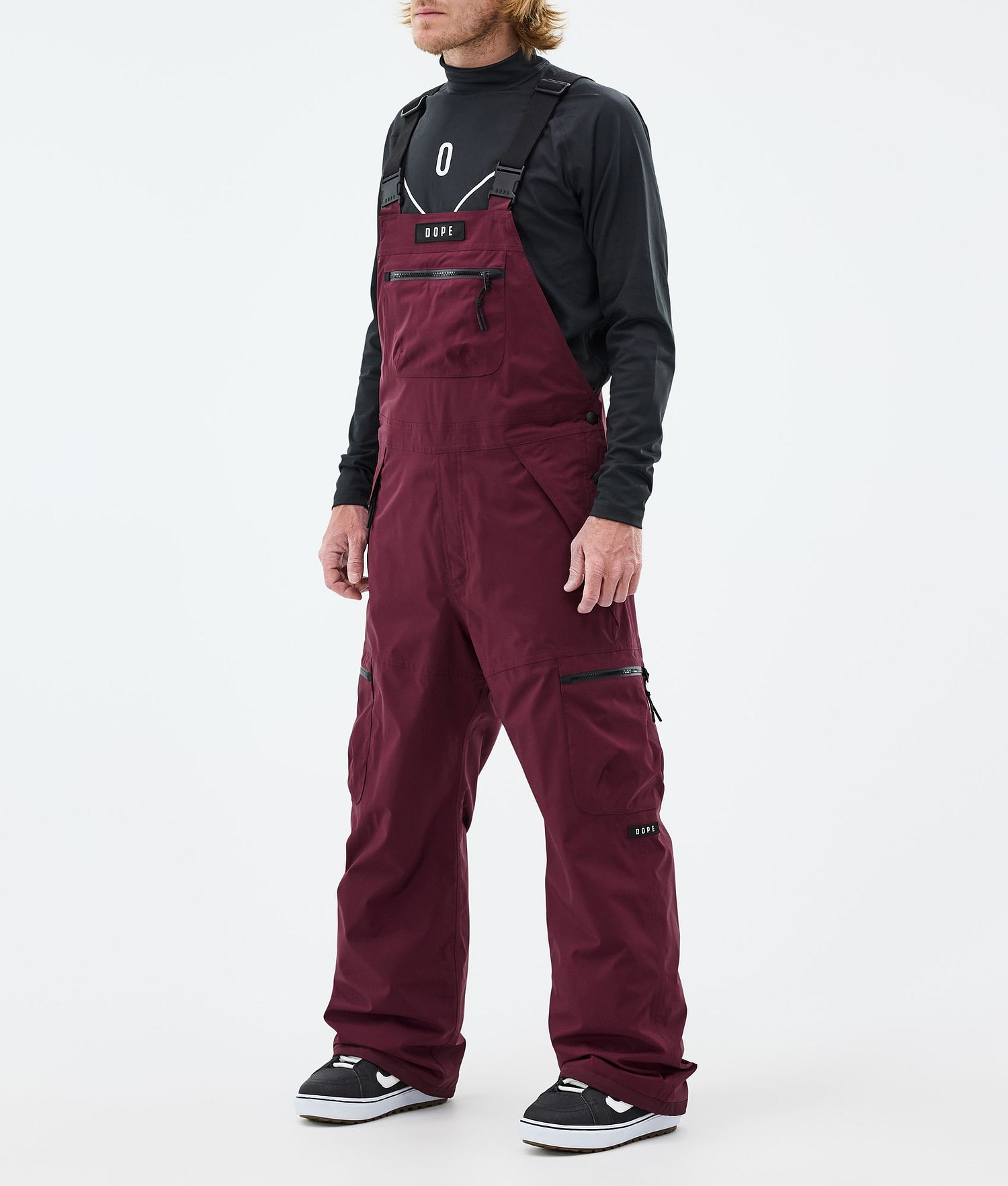 Pantalons de snowboard Dope Vertex Homme Bordeaux