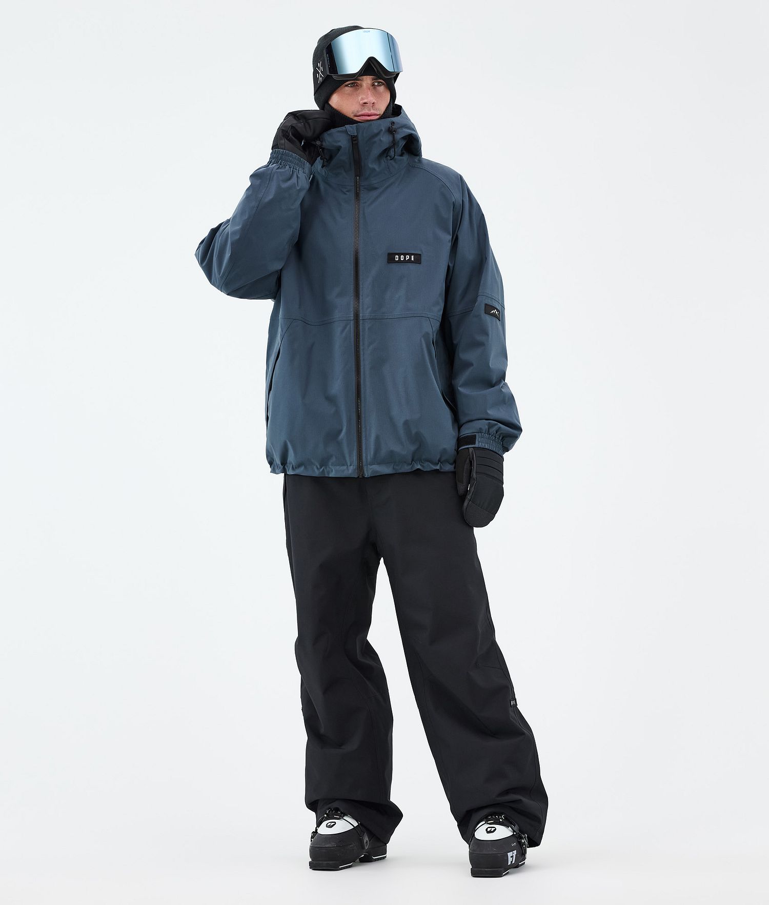 Dope Spartan Ski Jacket Homme Bleu Métallique