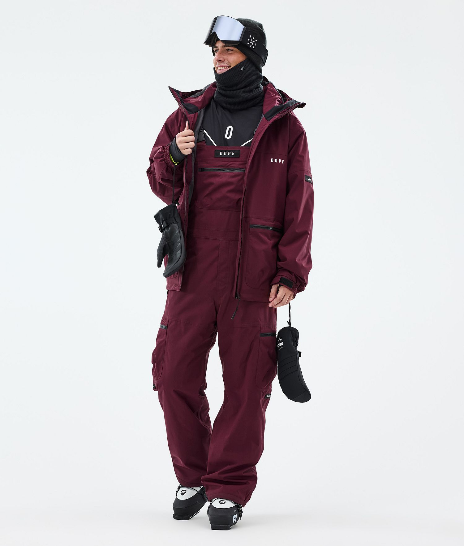 Pantalons de ski Dope Vertex Homme Bordeaux