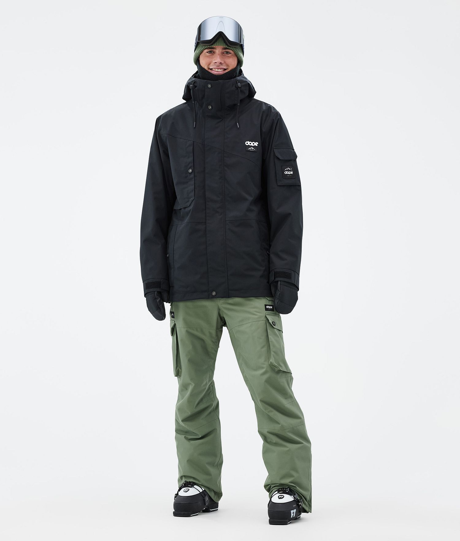 Pantalons de ski Iconic Dope Homme Vert Mousse