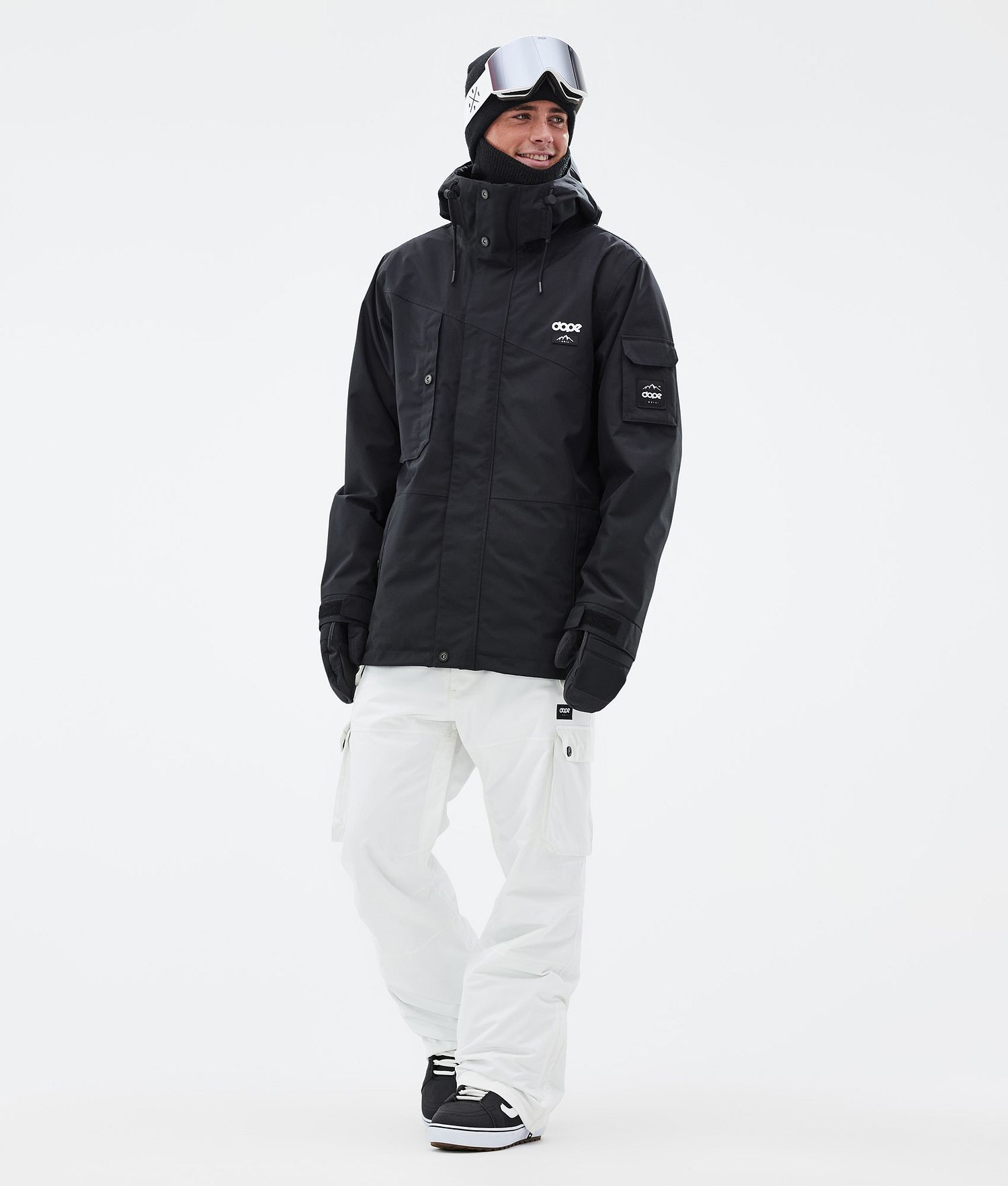 Pantalon de snowboard masculin Dope Iconic Whitish