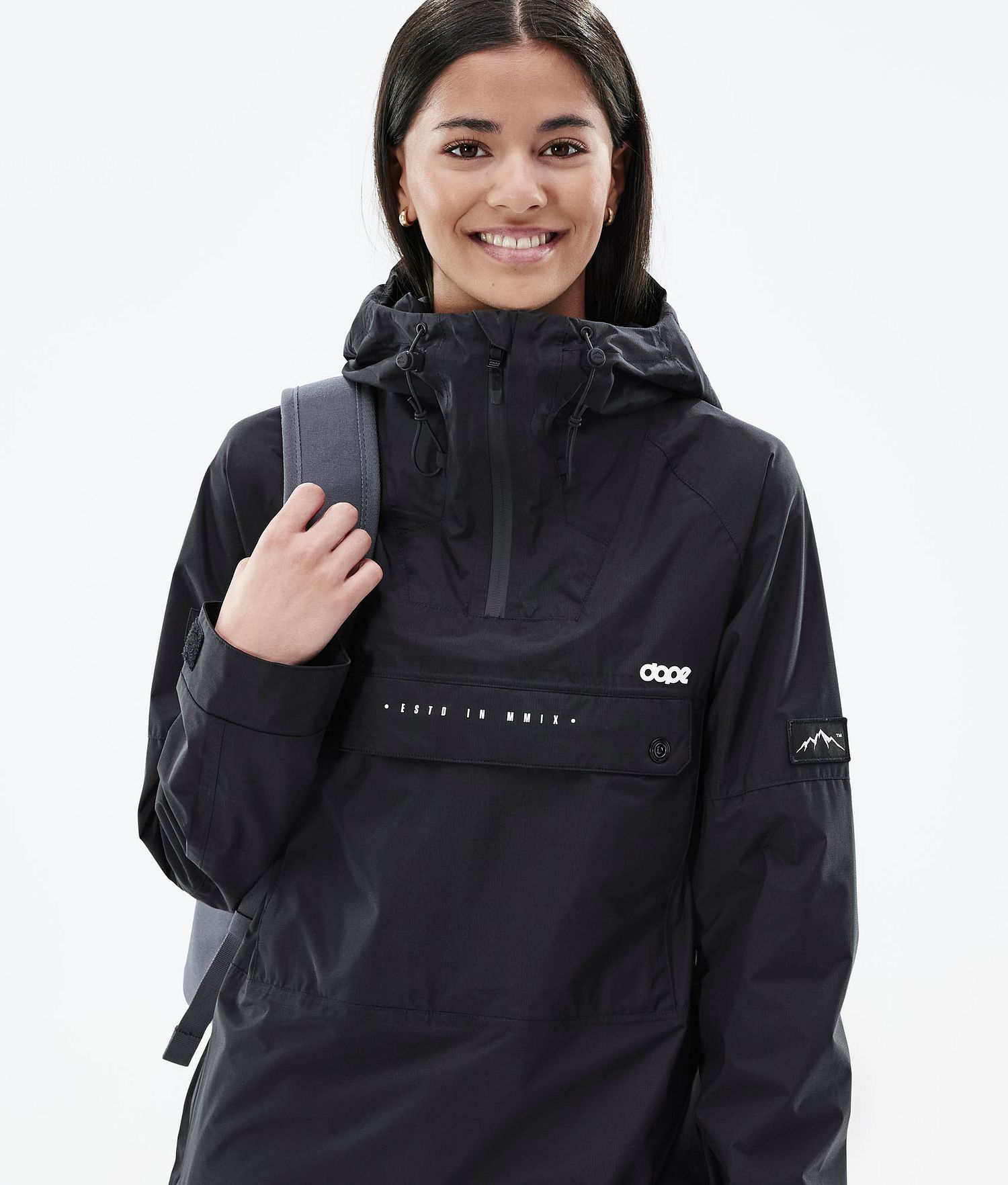 Veste Outdoor Légère Dope Hiker Light Femme Noire