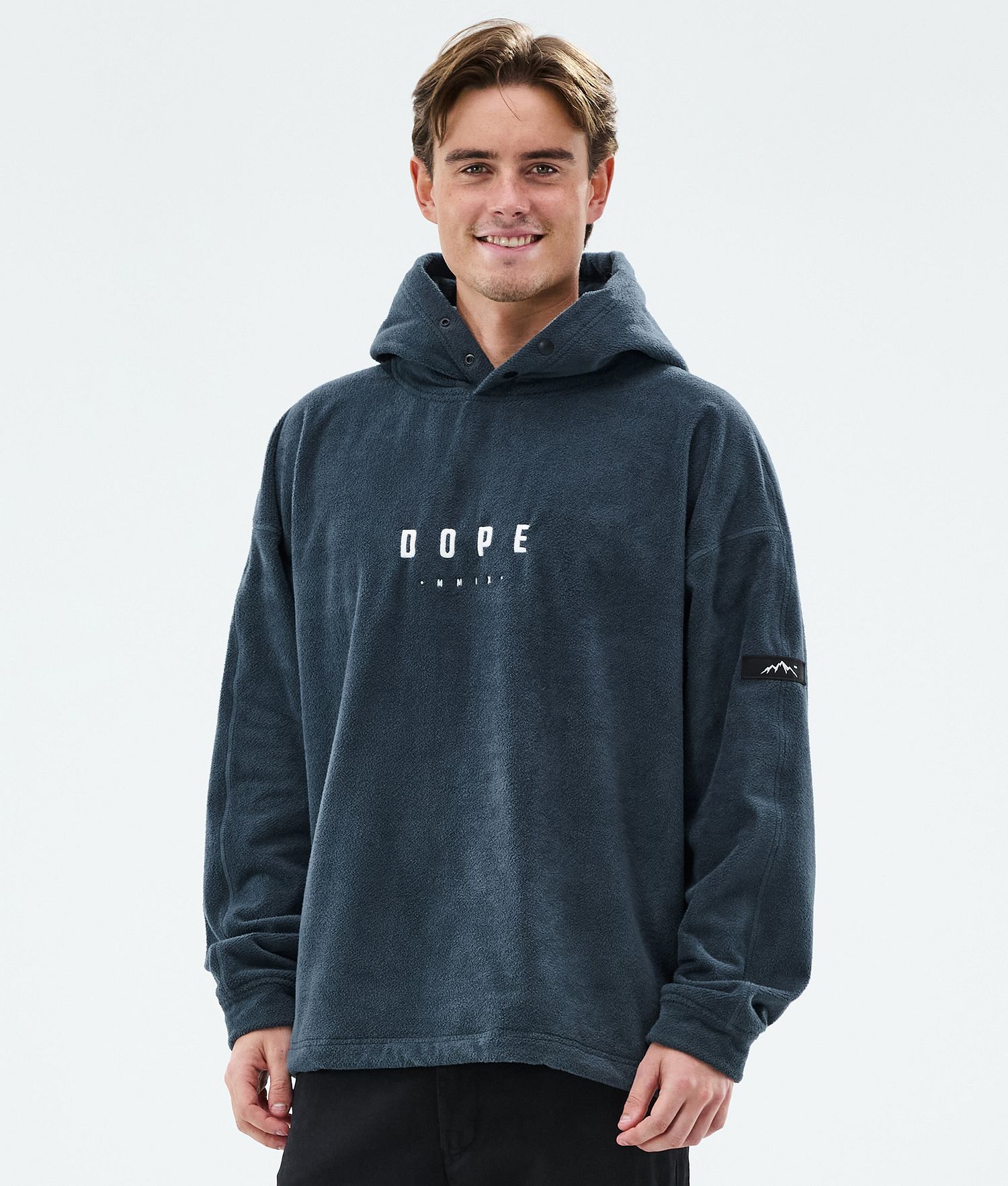 Dope Sublime Fleece Hoodie Homme Bleu Métallique
