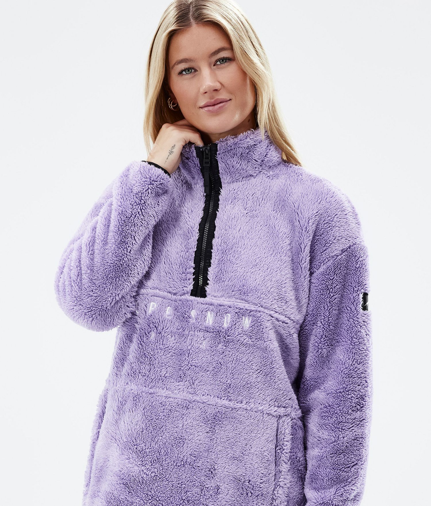 Pull-over en polaire Dope Pile W 22 Femme Violet Foncé