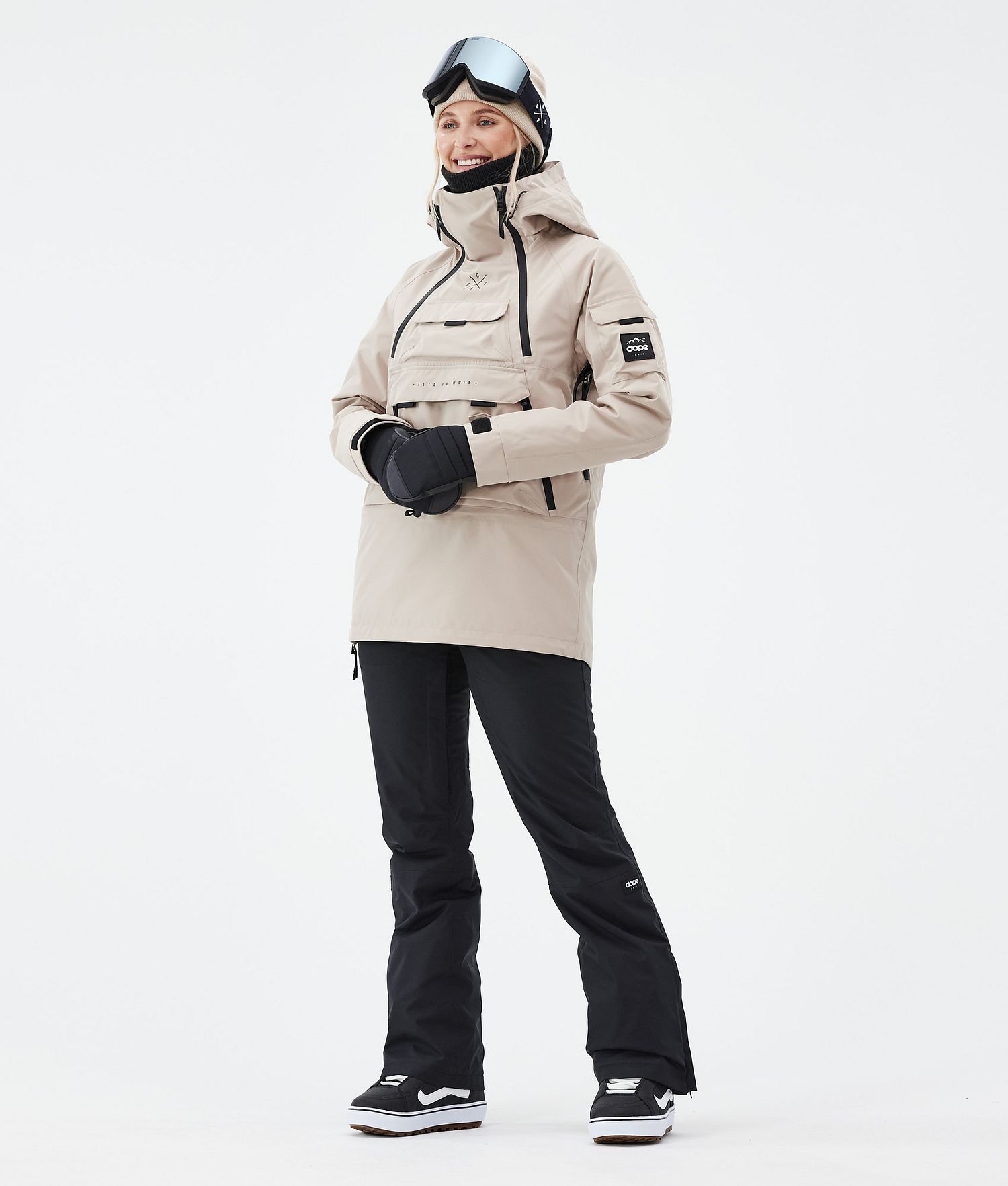 Dope Akin W Snowboard Jacket Femme Sable