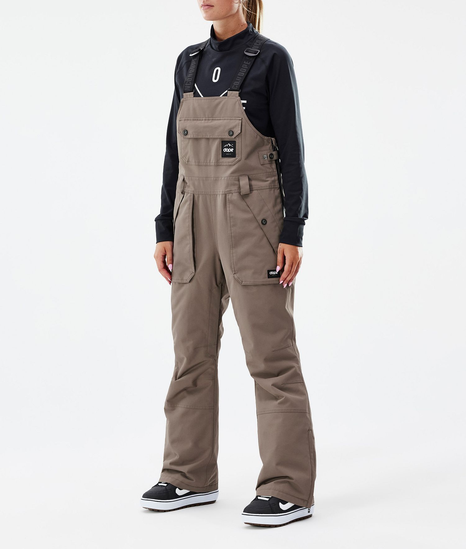 Pantalons de snowboard Dope Notorious B.I.B W Femme Marron
