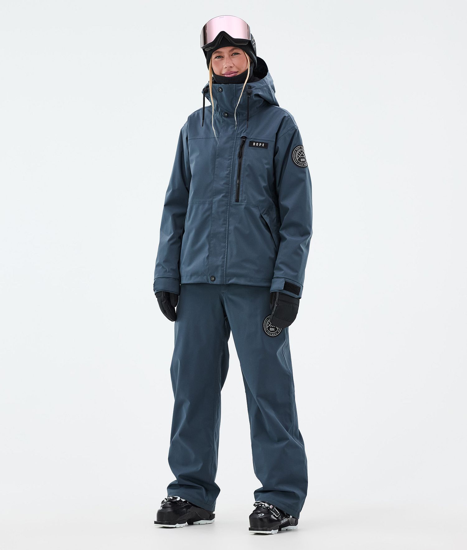 Pantalons de ski Dope Blizzard W Metal Blue