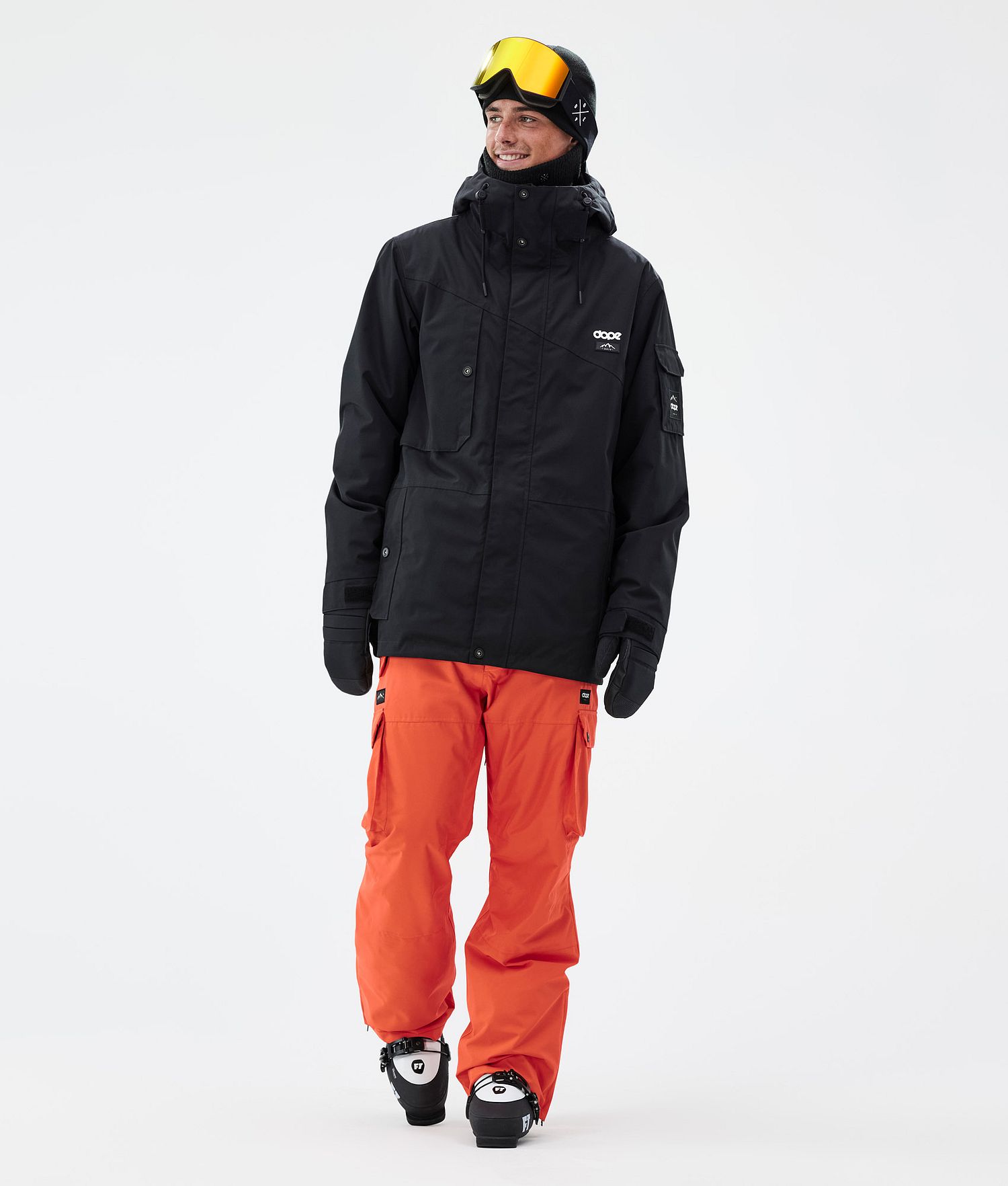 Pantalons de ski iconiques Dope homme Orange