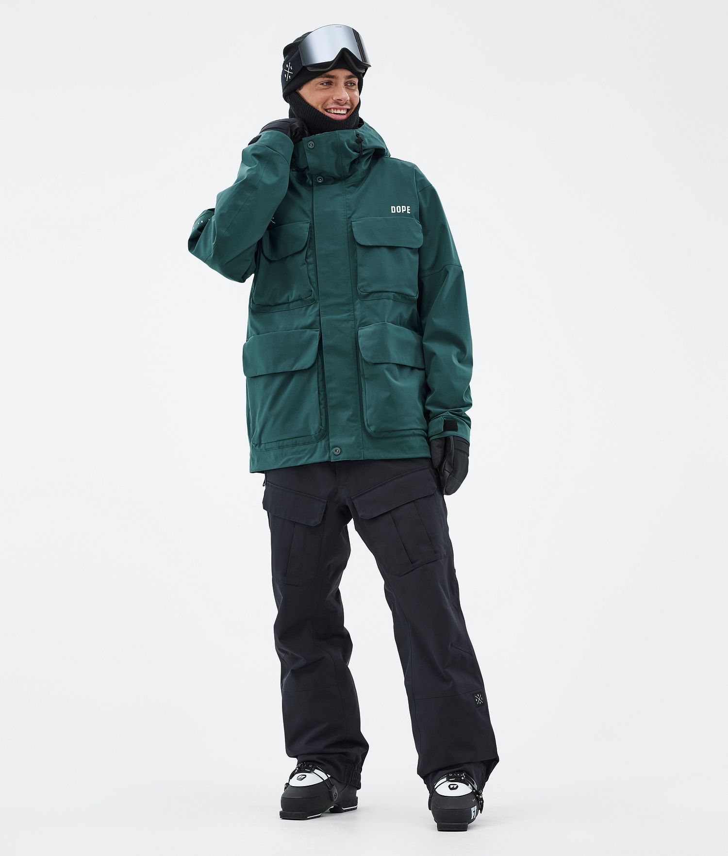 Dope Zenith Veste de Ski Homme Vert Bouteille