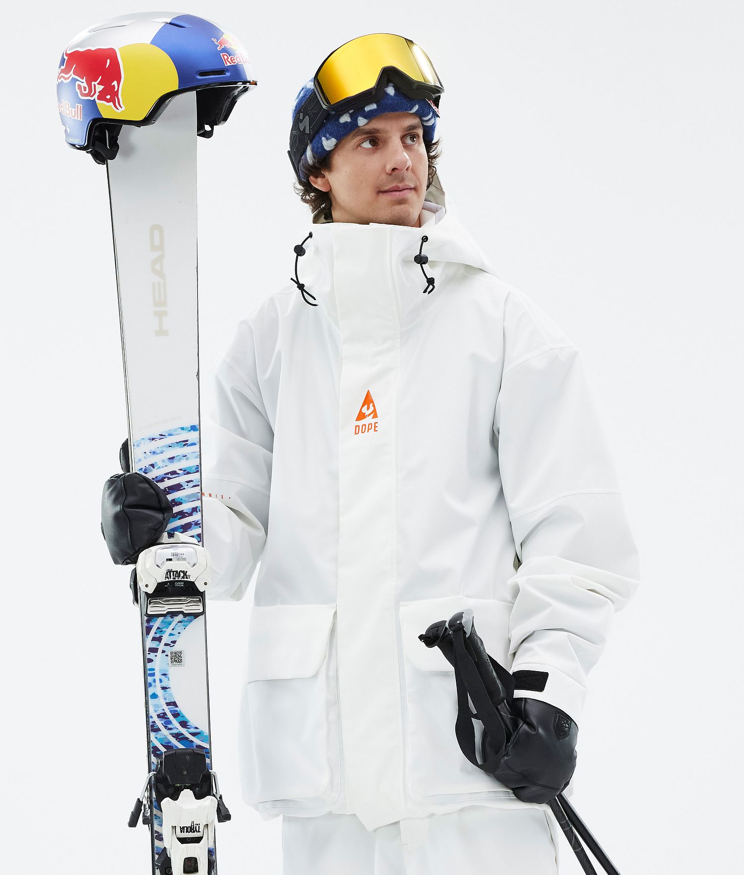 Dope JT Zenith Ski Jacket Homme Ancien Blanc