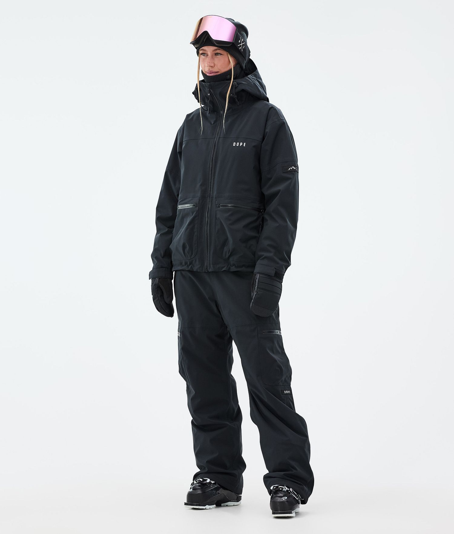 Dope Vertex W Ski Jacket Femme Noir