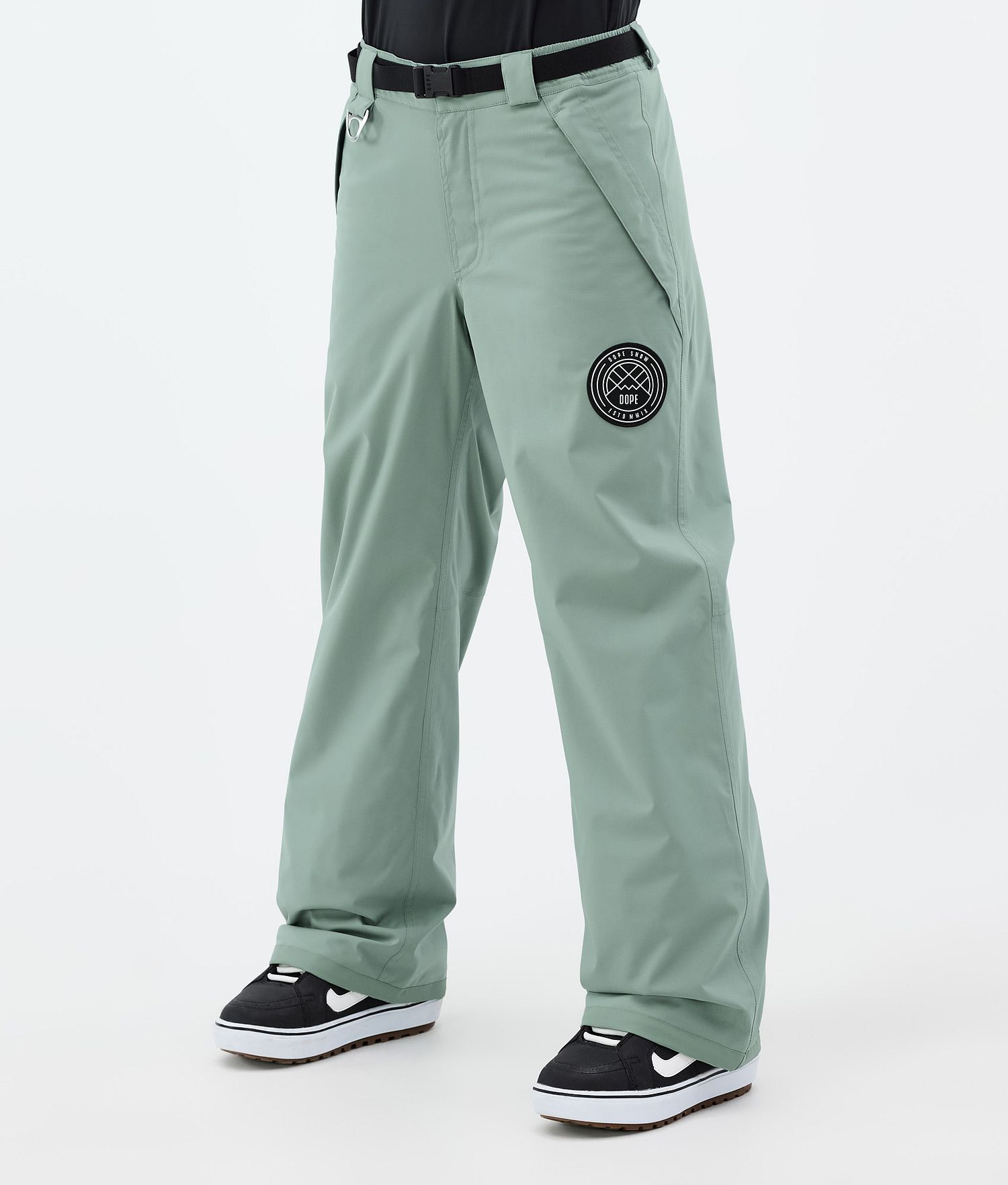 Pantalon de snowboard Dope Blizzard W Femme Vert Foncé