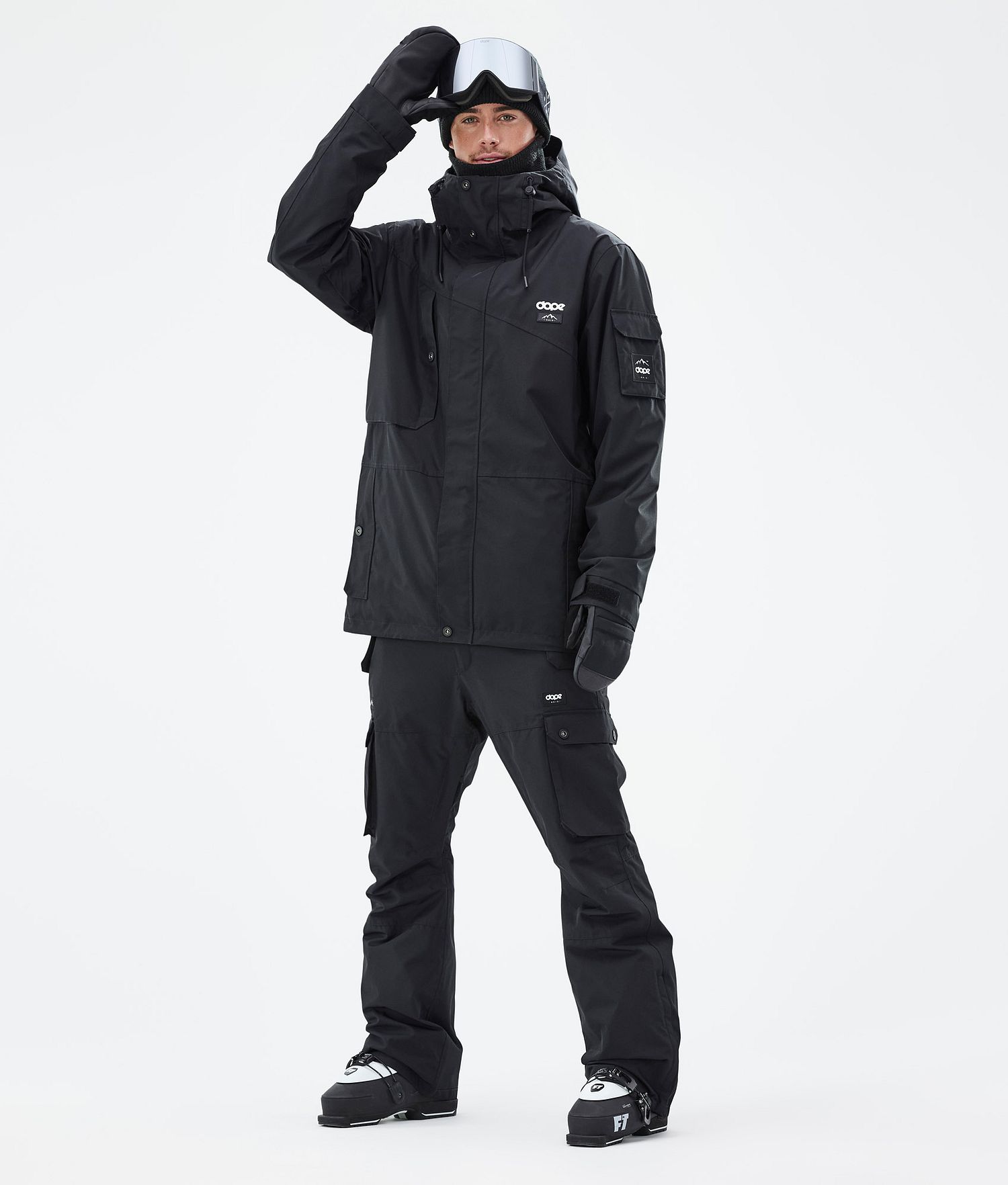 Pantalons de ski Iconic Dope pour homme Blackout