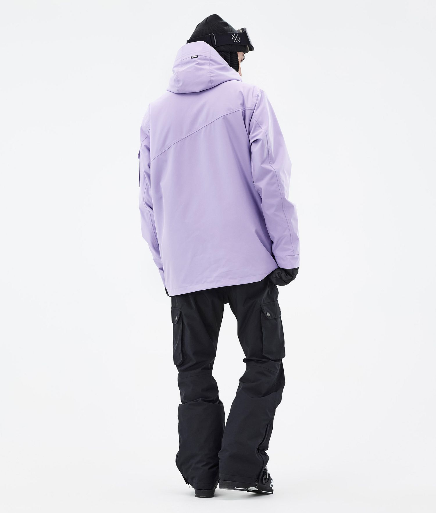 Ensemble de ski Dope Adept pour homme couleur violette délavée/noir total