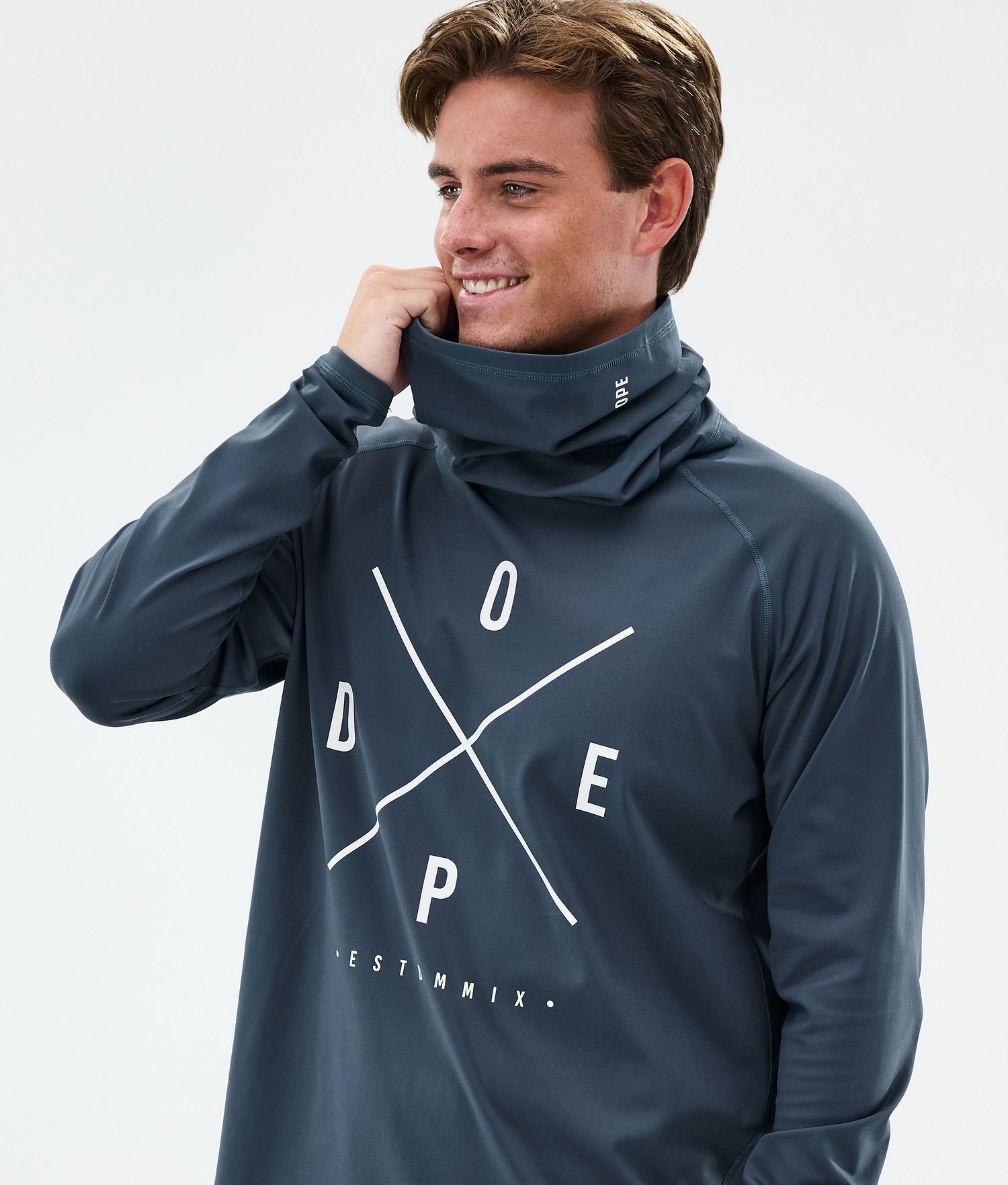 Dope Snuggle Base Layer Top Homme 2X-Up Bleu Métal
