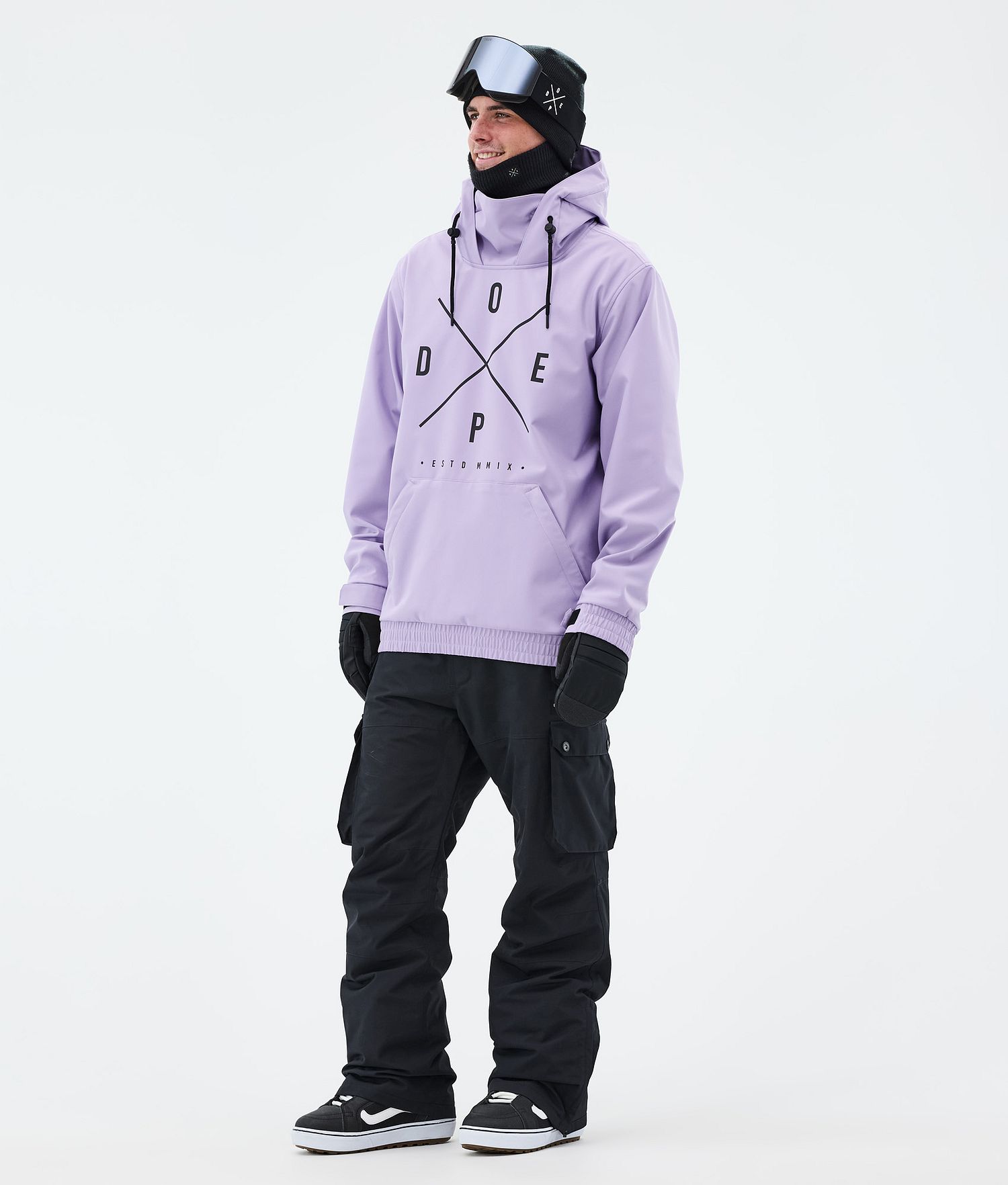 Dope Yeti Snowboard Jacket Homme 2X-Up Violet Foncé