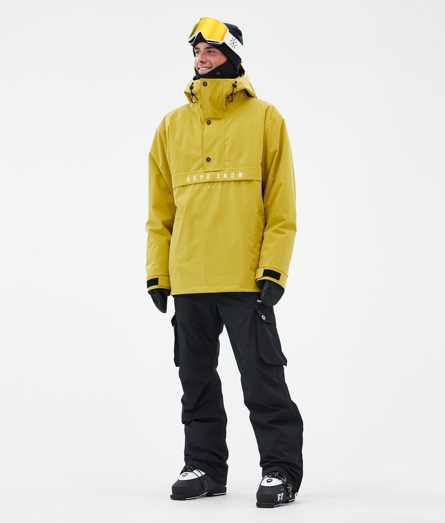 Veste de ski Dope Legacy homme jaune