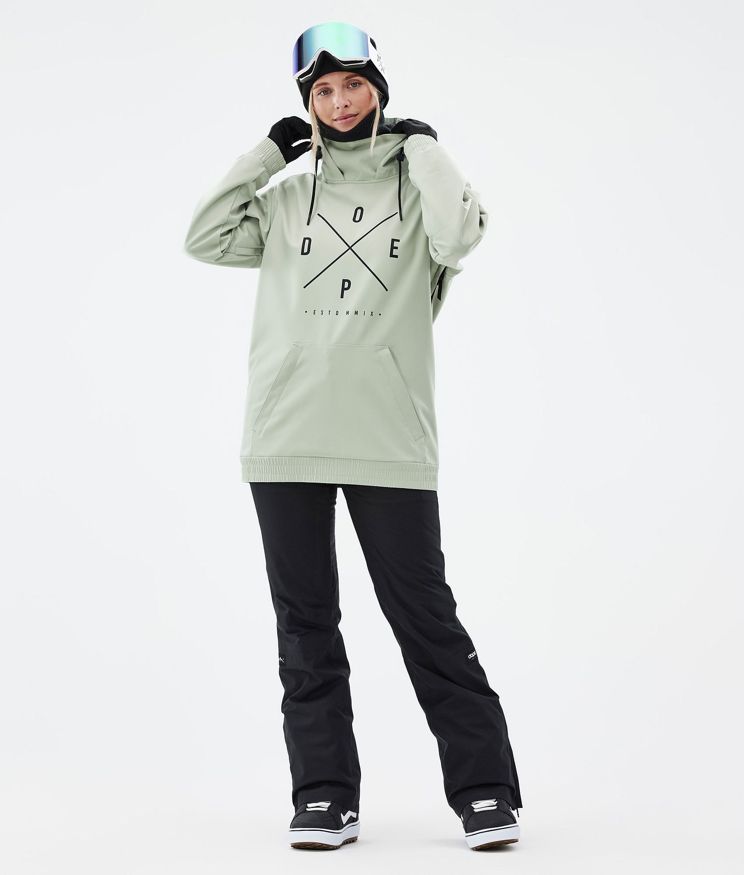 Dope Yeti W Snowboard Jacket Femme 2X-Up Vert Doux