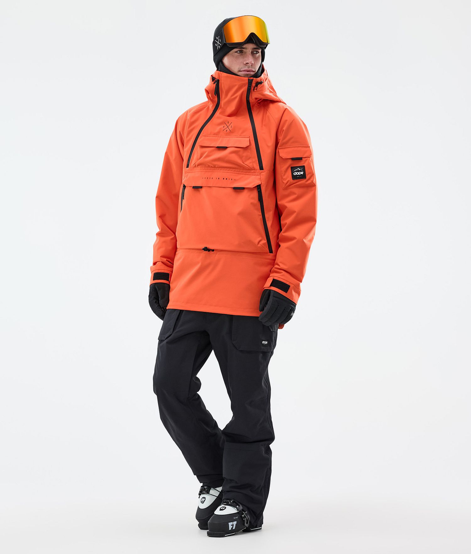 Doudoune Akin Ski Homme Orange
