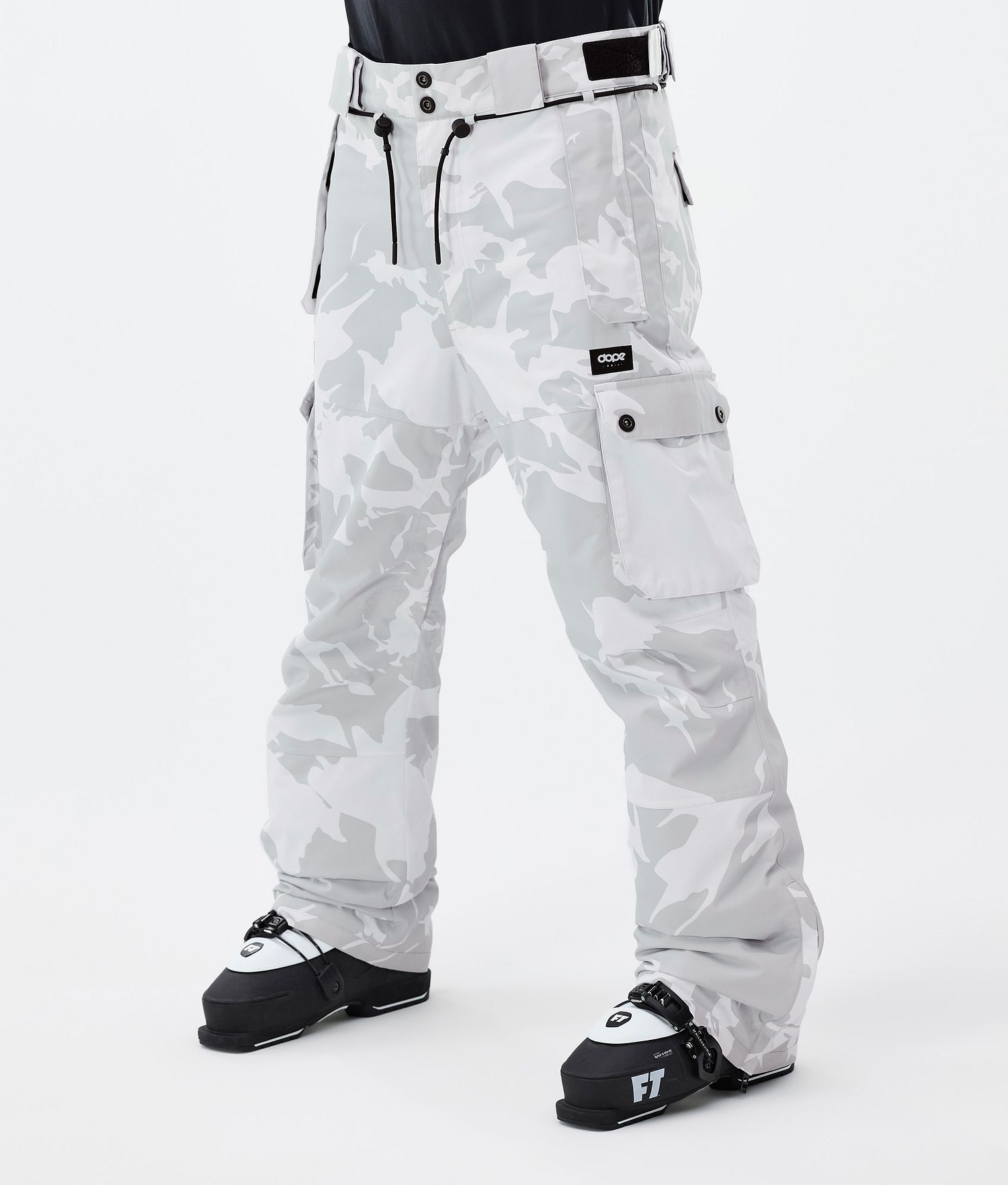 Pantalons de ski iconiques Dope homme gris camo