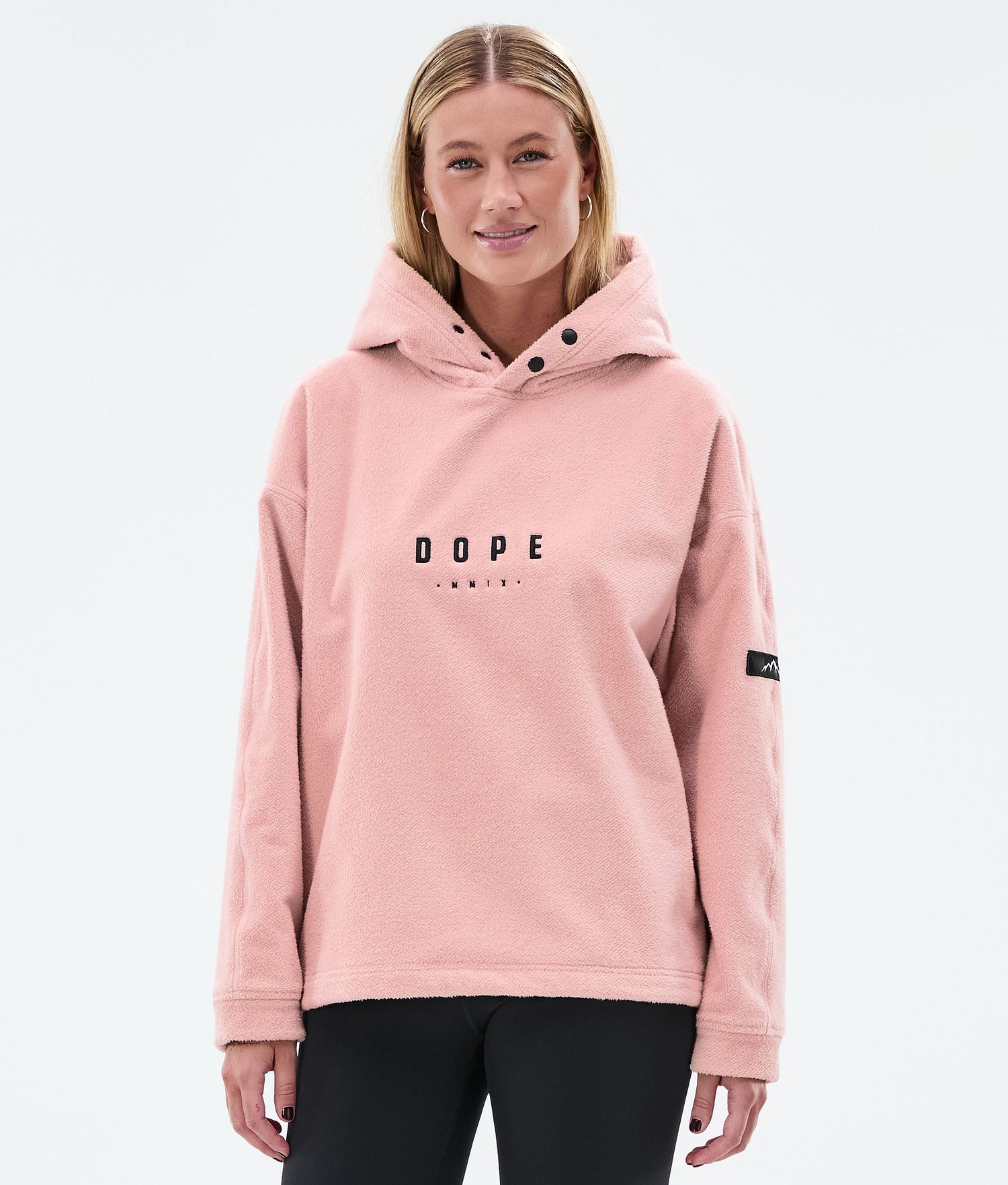 Dope Sublime W Fleece Hoodie Femme Rose Doux