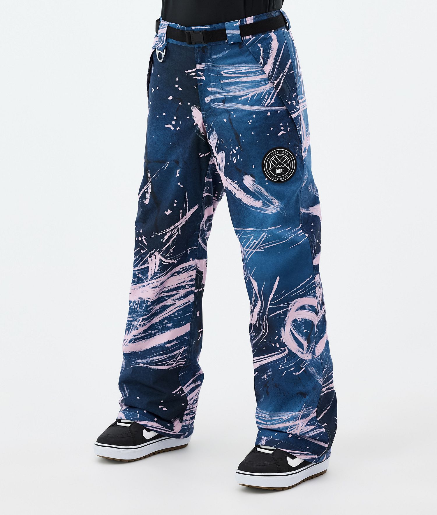 Pantalons de snowboard Dope Blizzard W Femme Carvings Rose