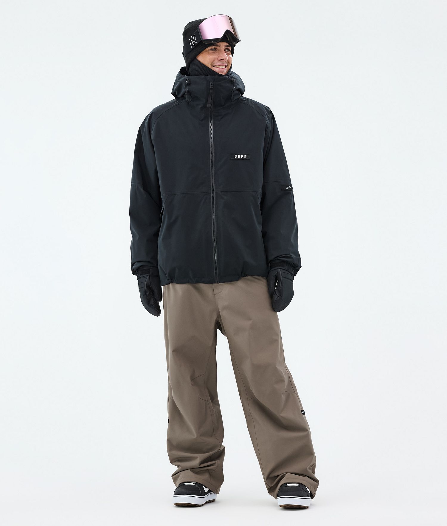 Pantalons de Snowboard Dope Big pour Homme Marron