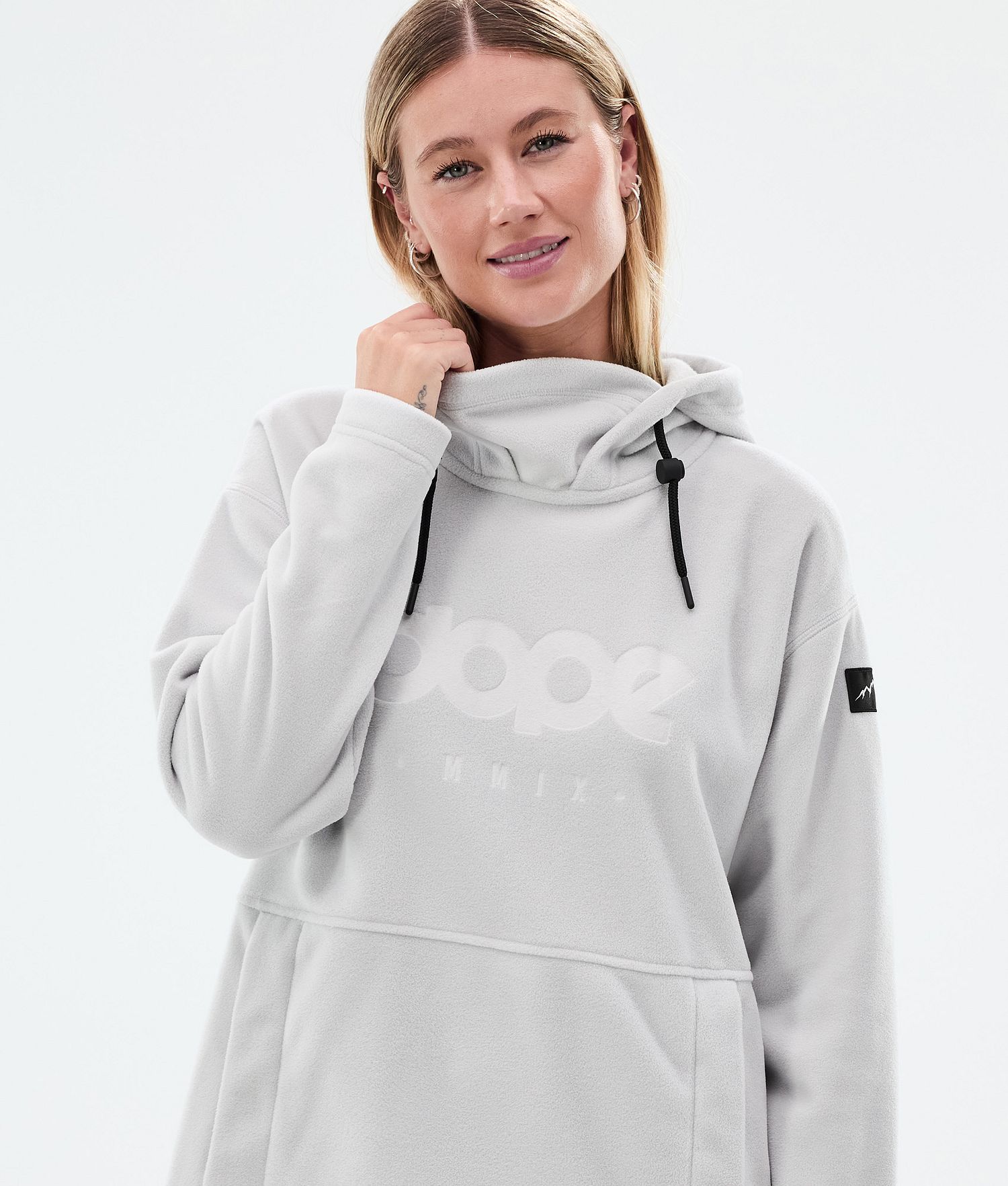 Dope Cozy II W Fleece Hoodie Femme Gris Clair