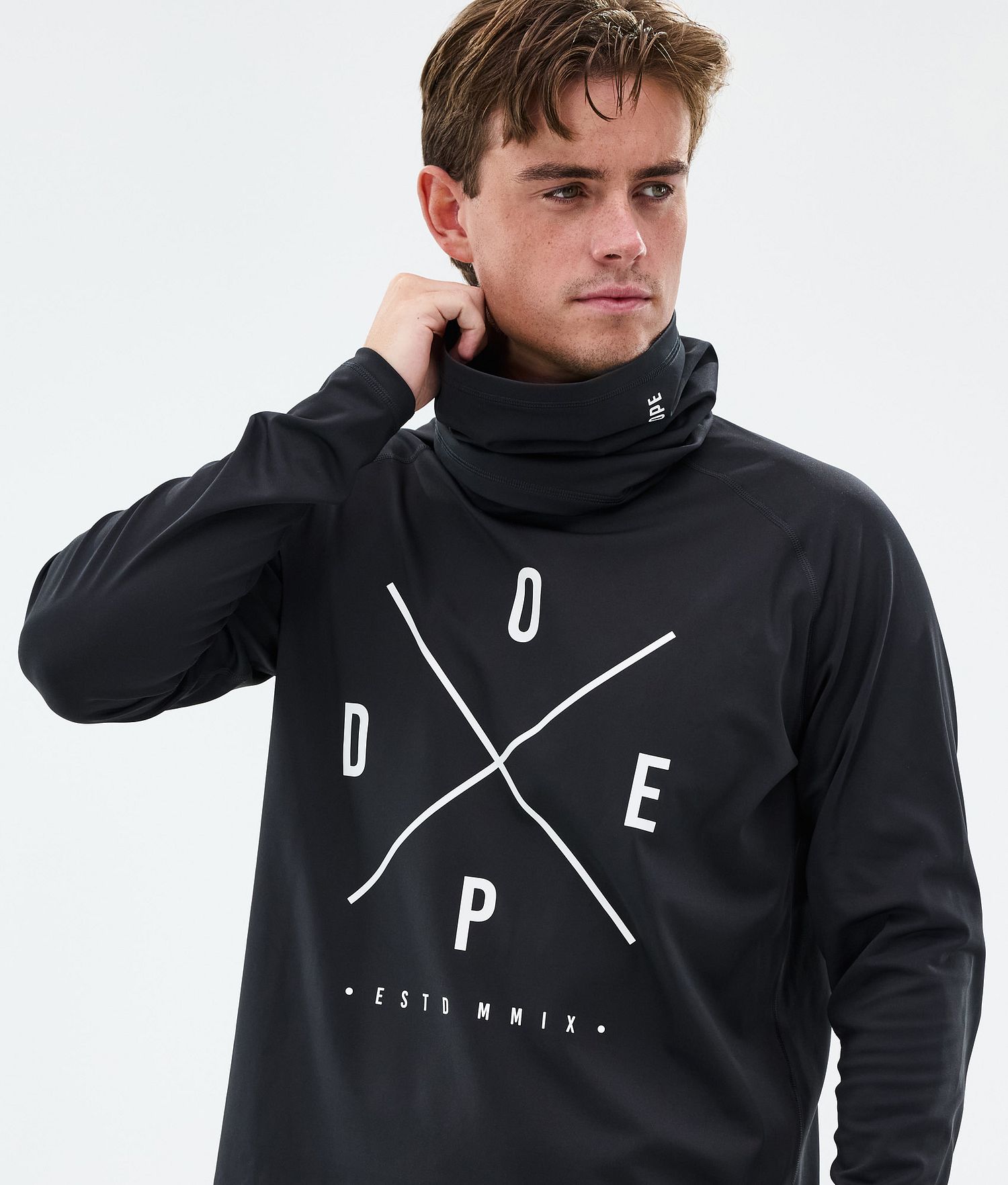 Dope Snuggle Base Layer Top Homme 2X-Up Noir