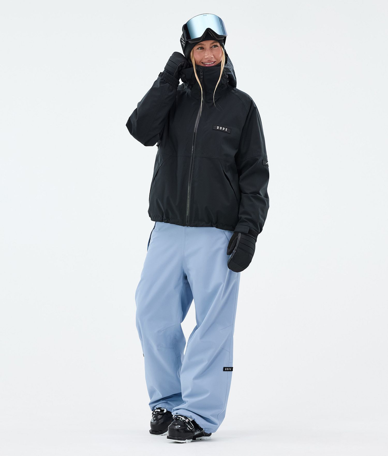 Pantalons de ski Dope Big W Femme Bleu clair