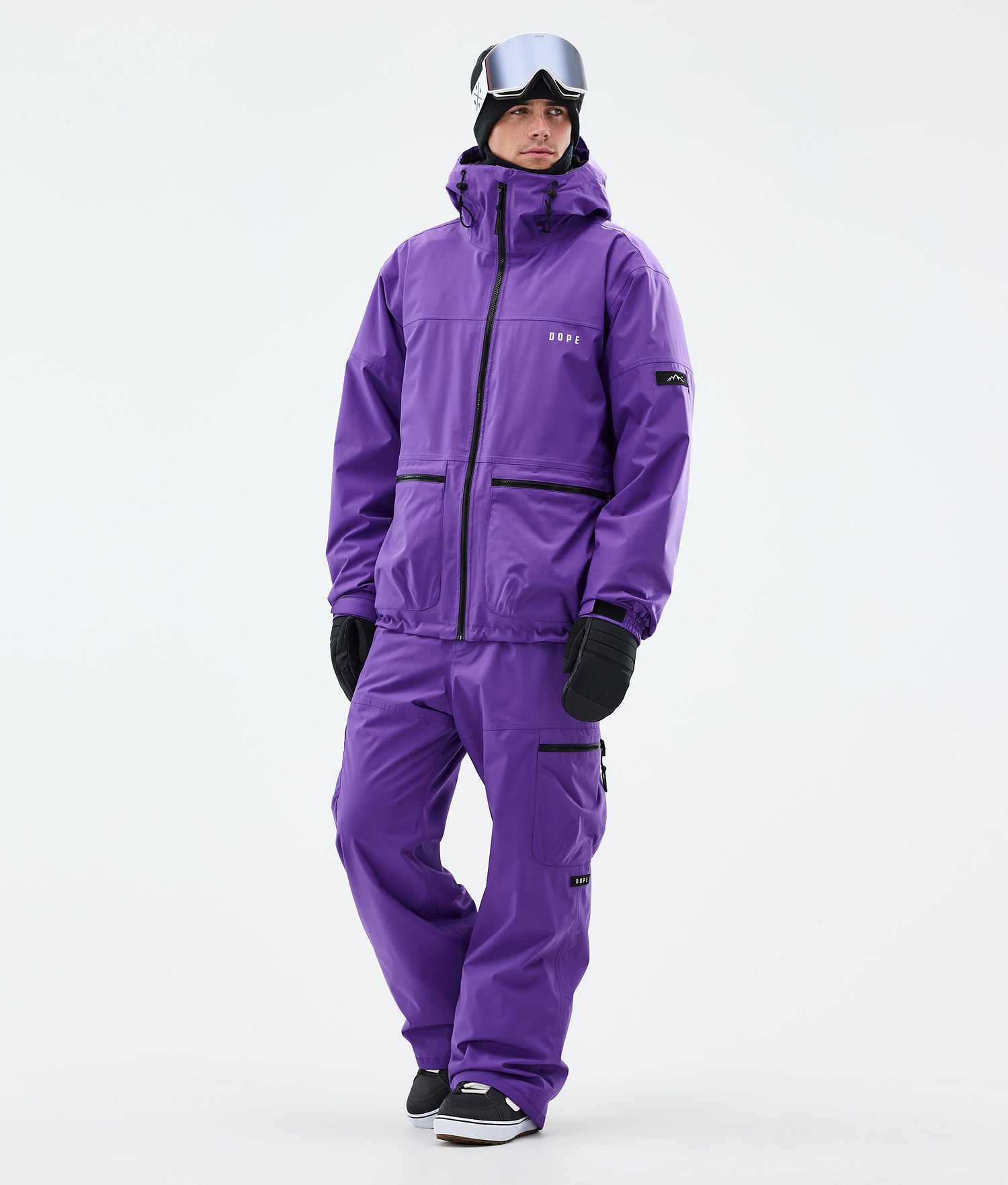 Ensemble de snowboard Dope Vertex pour homme, violet vif
