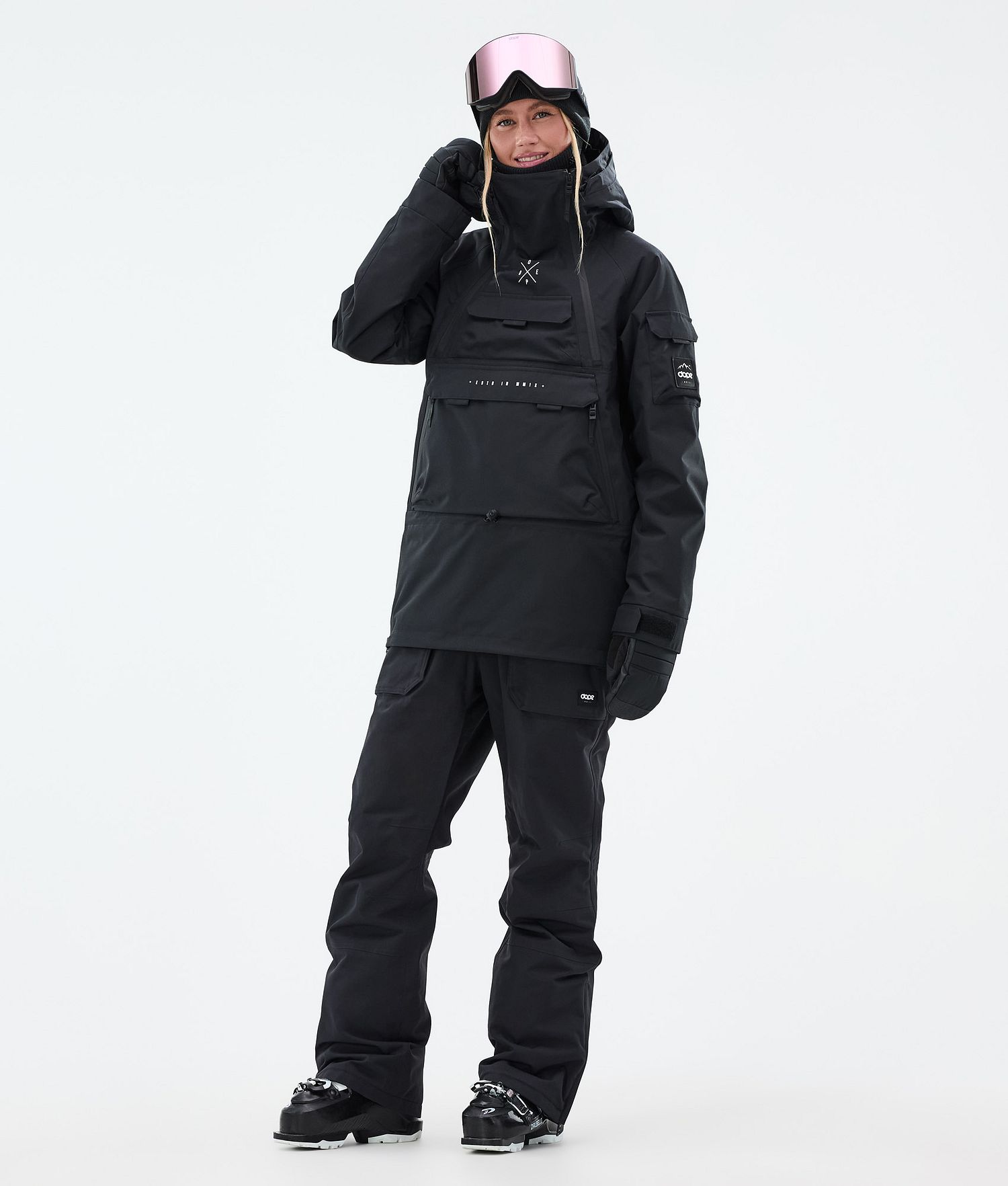 Dope Akin W Ski Jacket Femme Noir